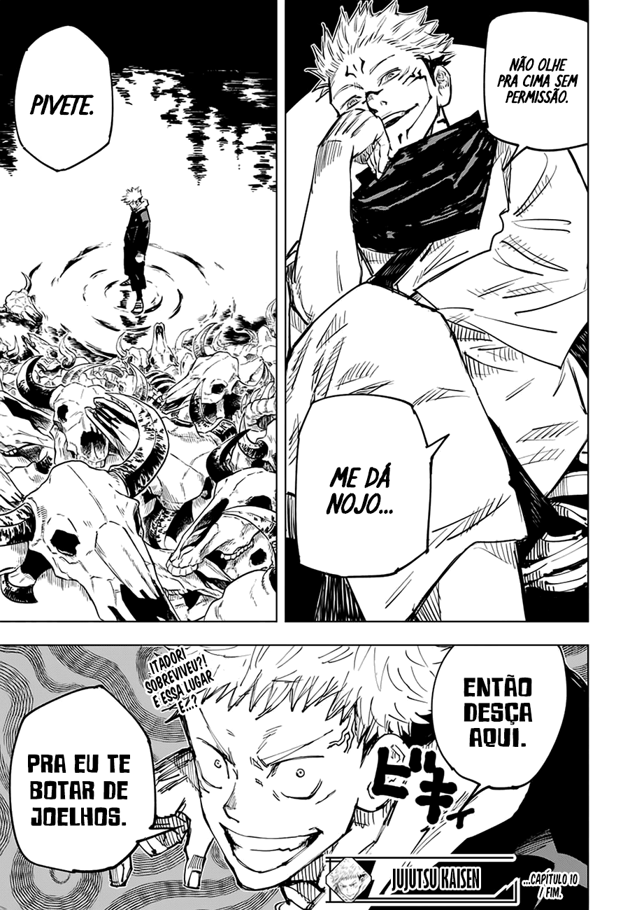 Read Jujutsu Kaisen Pt Br Manga Online