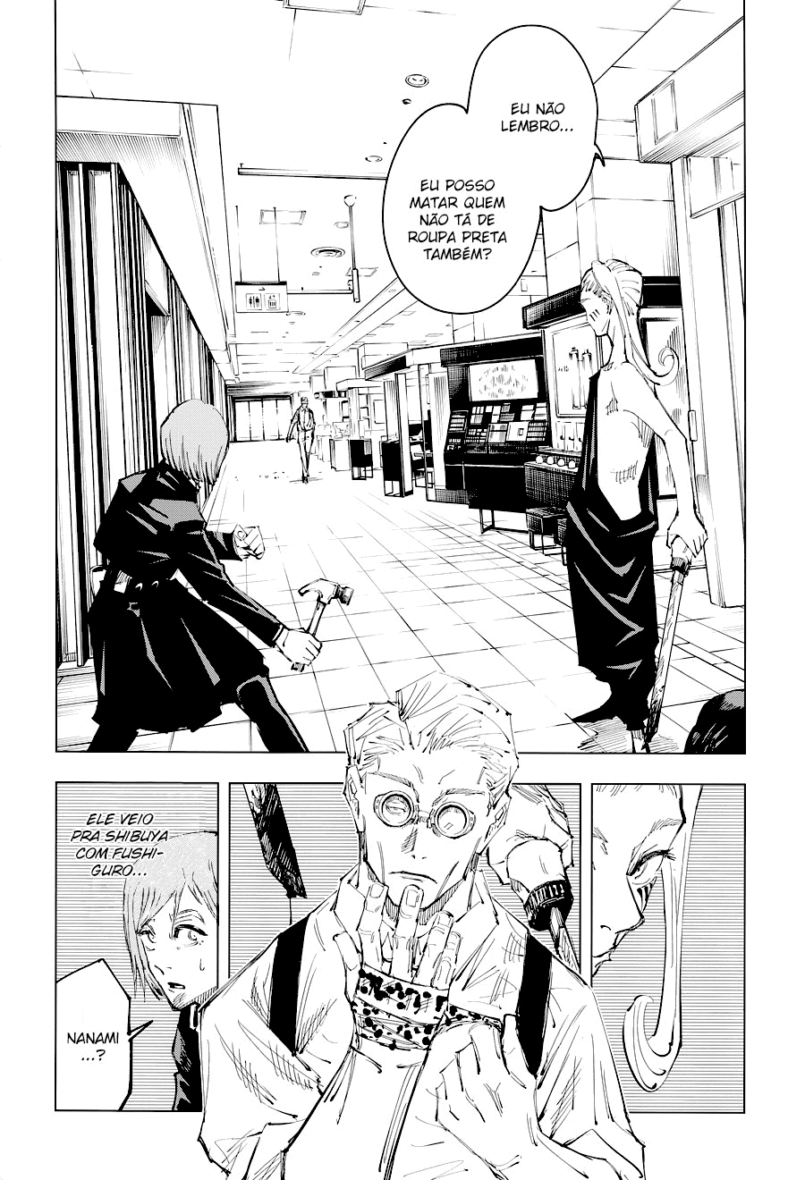 Read Jujutsu Kaisen Pt Br Manga Online