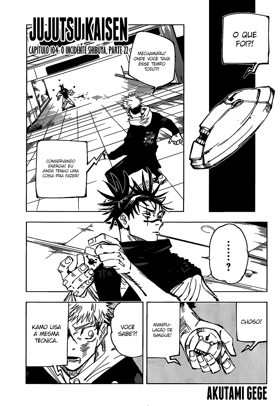 Read Jujutsu Kaisen Pt Br Manga Online