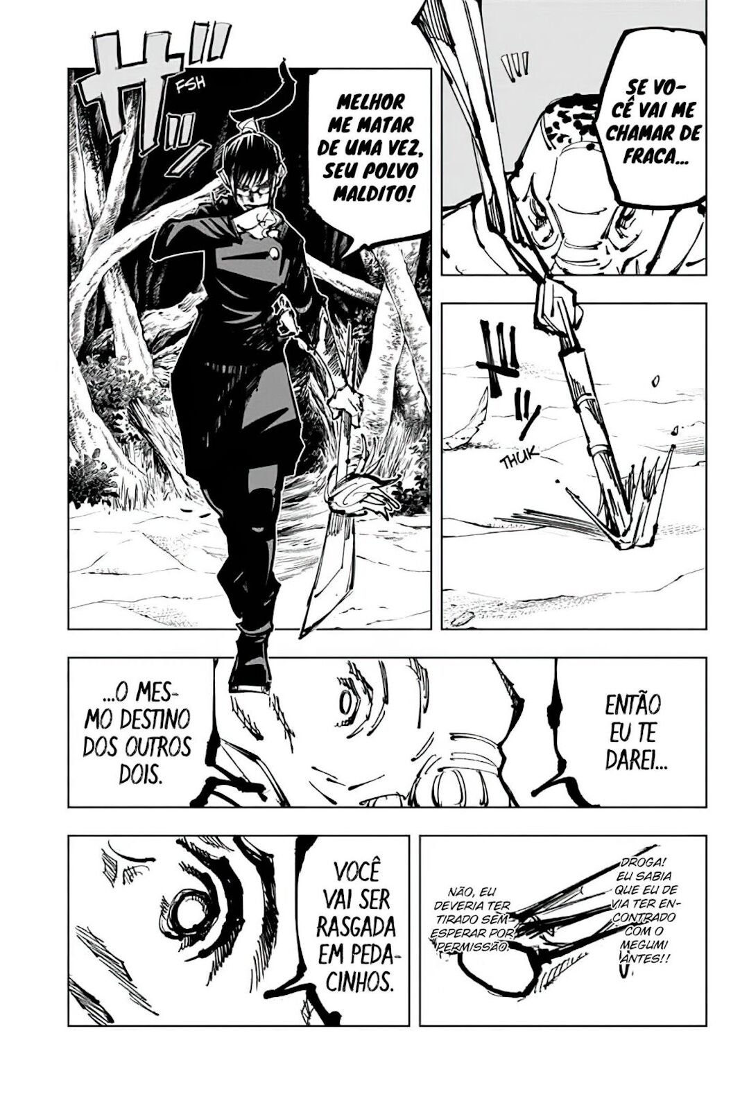 Read Jujutsu Kaisen Pt Br Manga Online
