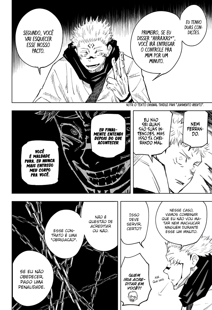 Read Jujutsu Kaisen Pt Br Manga Online