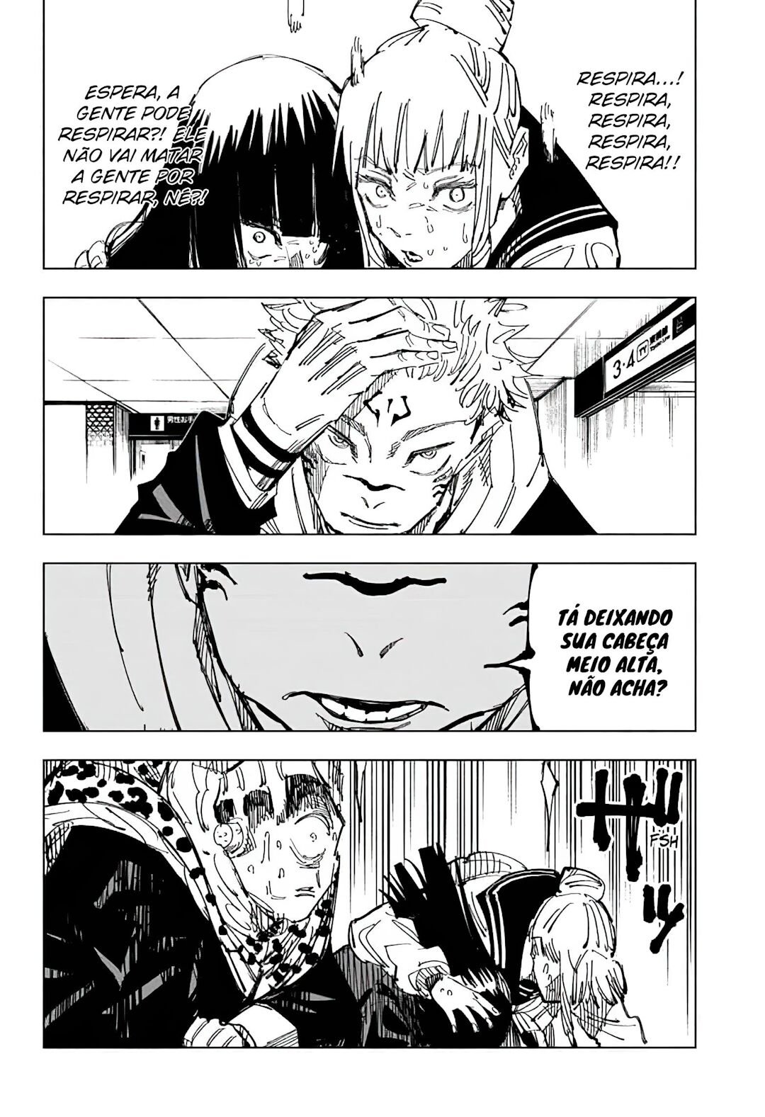 Read Jujutsu Kaisen Pt Br Manga Online