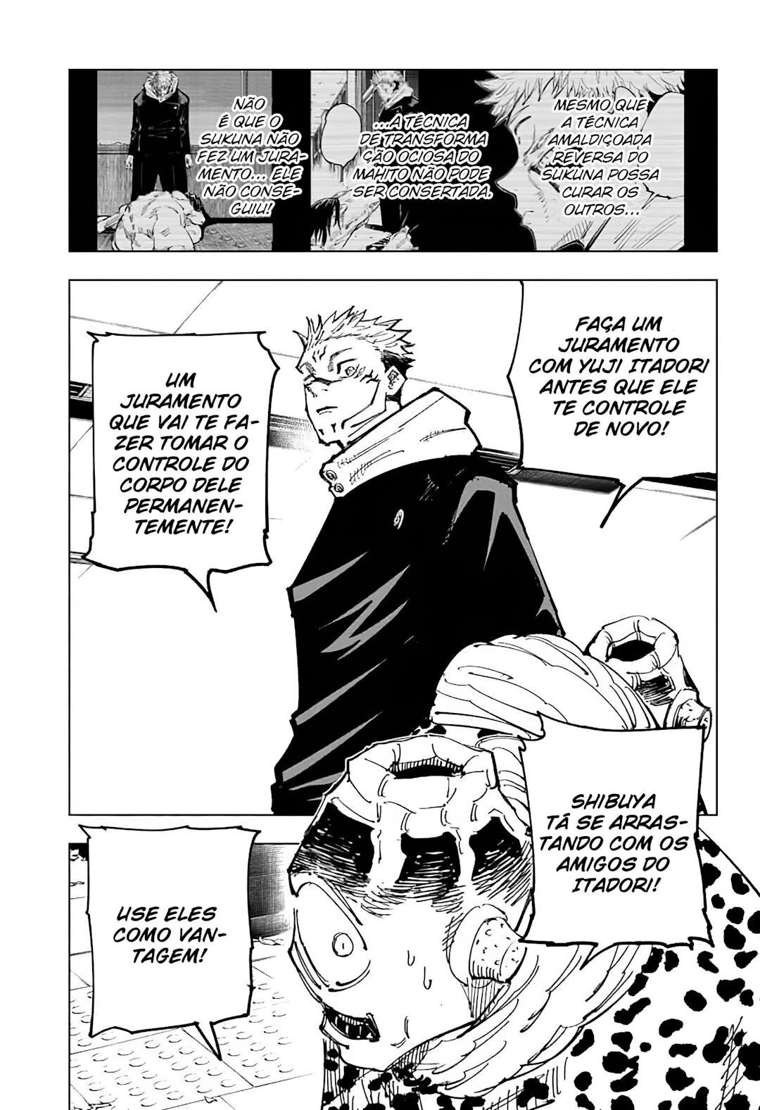 Read Jujutsu Kaisen Pt Br Manga Online