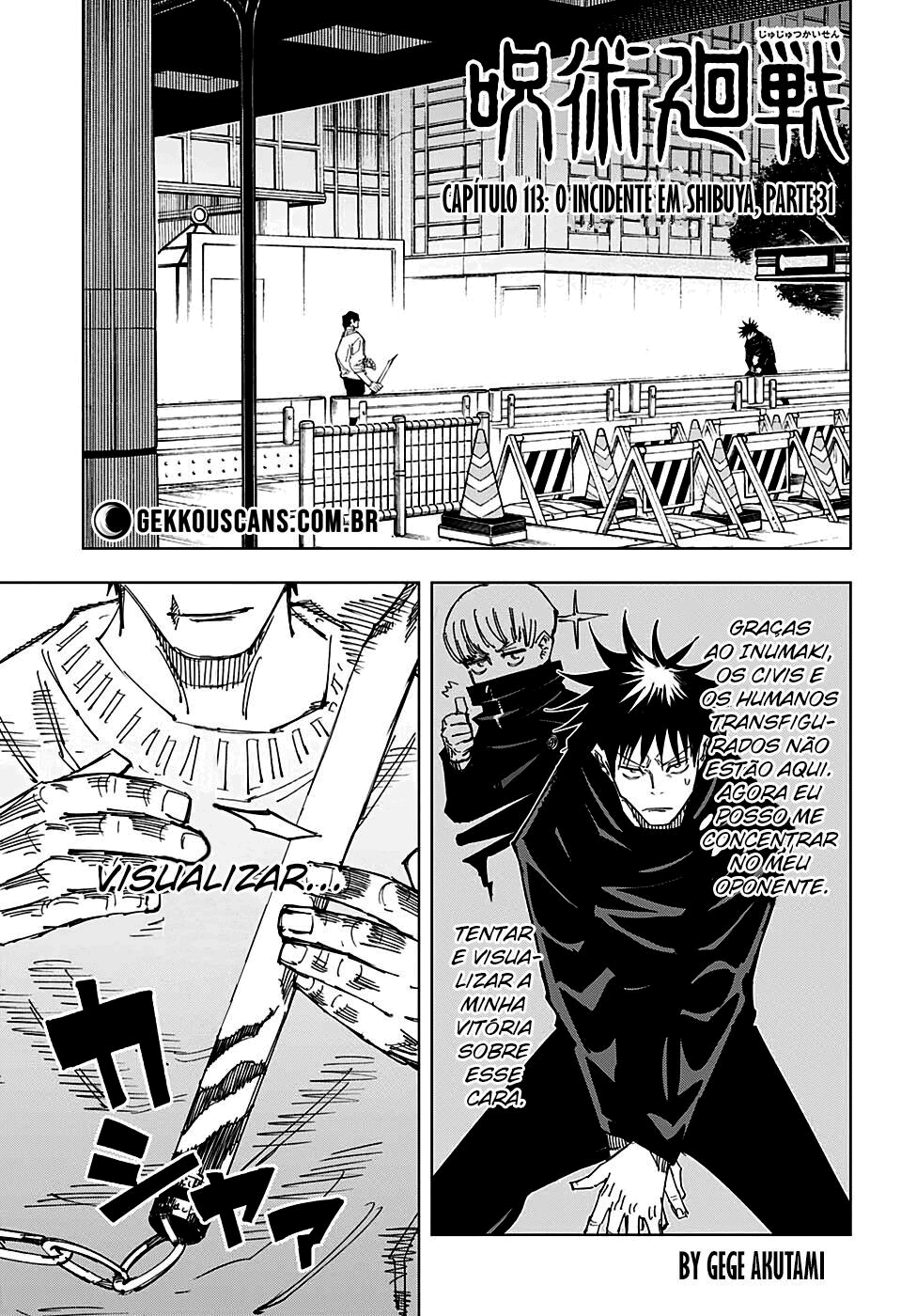Read Jujutsu Kaisen Pt Br Manga Online