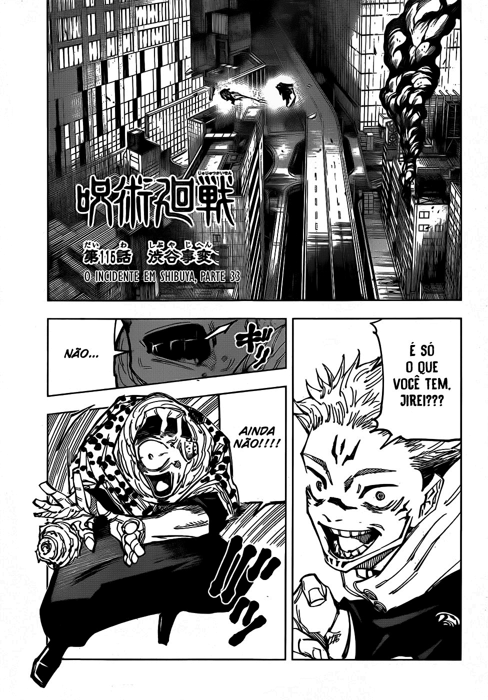 Read Jujutsu Kaisen Pt Br Manga Online