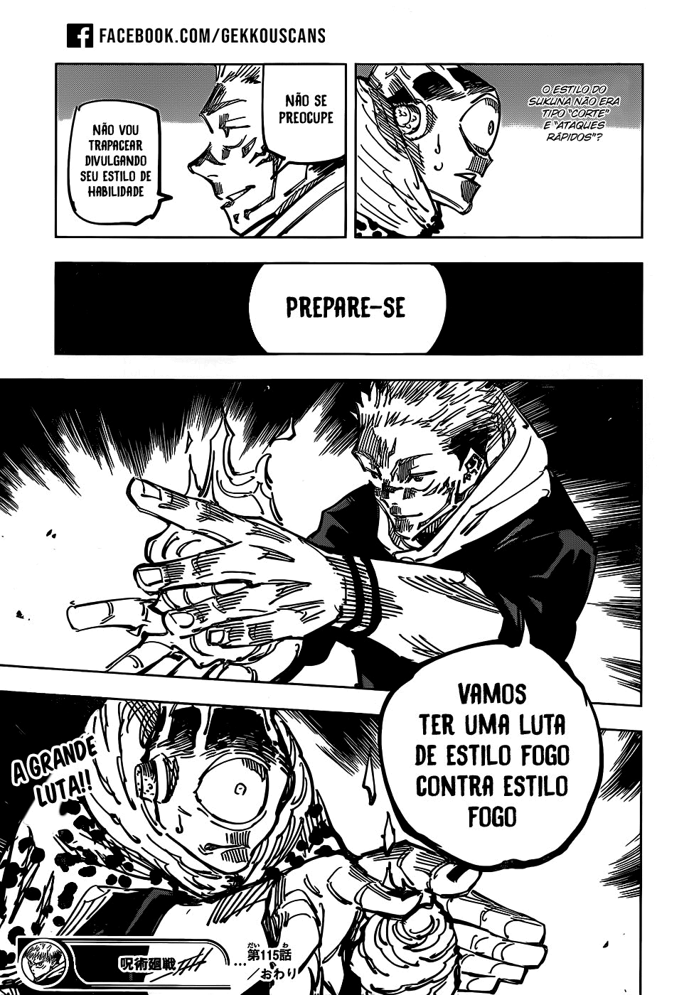 Read Jujutsu Kaisen Pt Br Manga Online