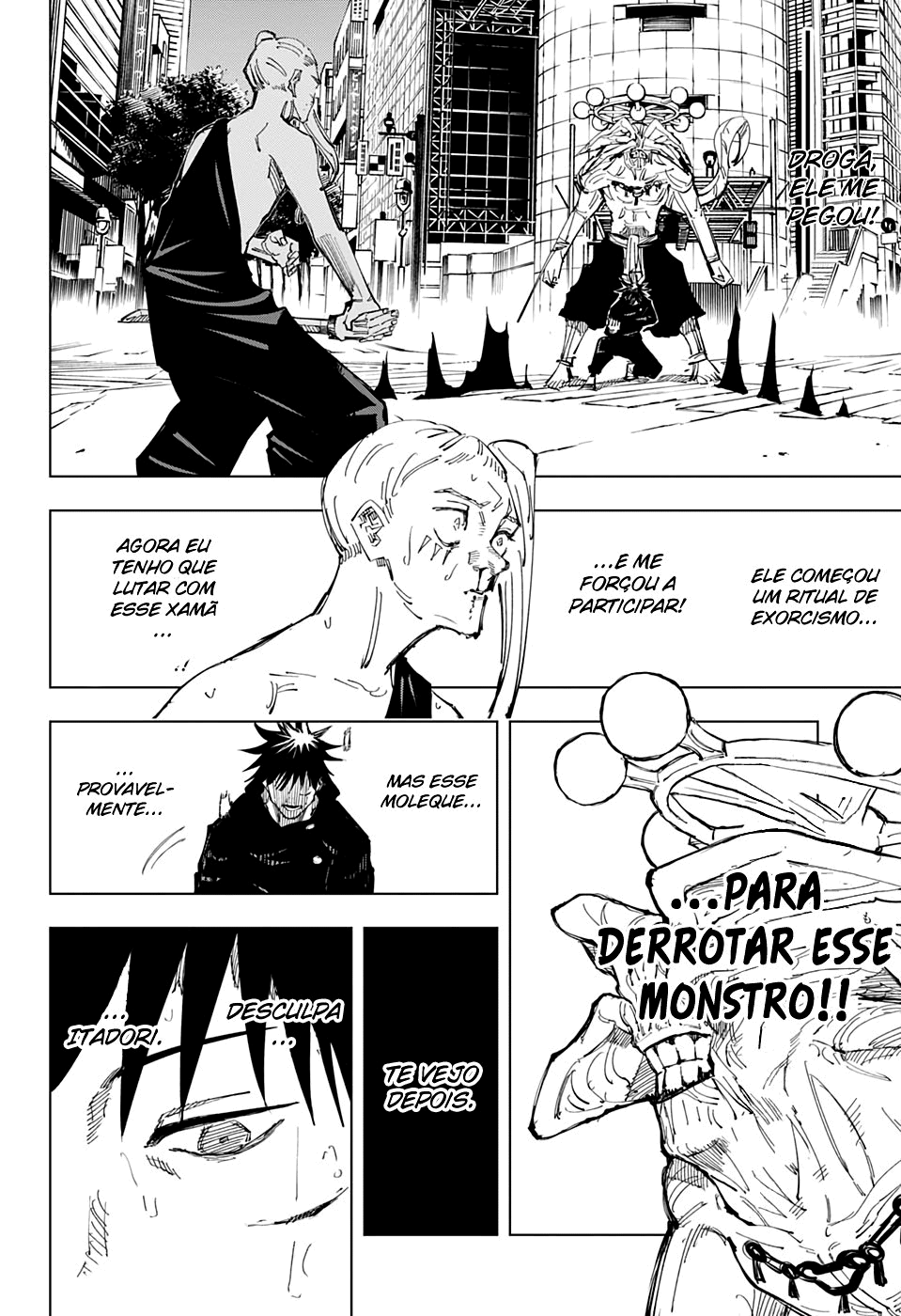 Read Jujutsu Kaisen Pt Br Manga Online