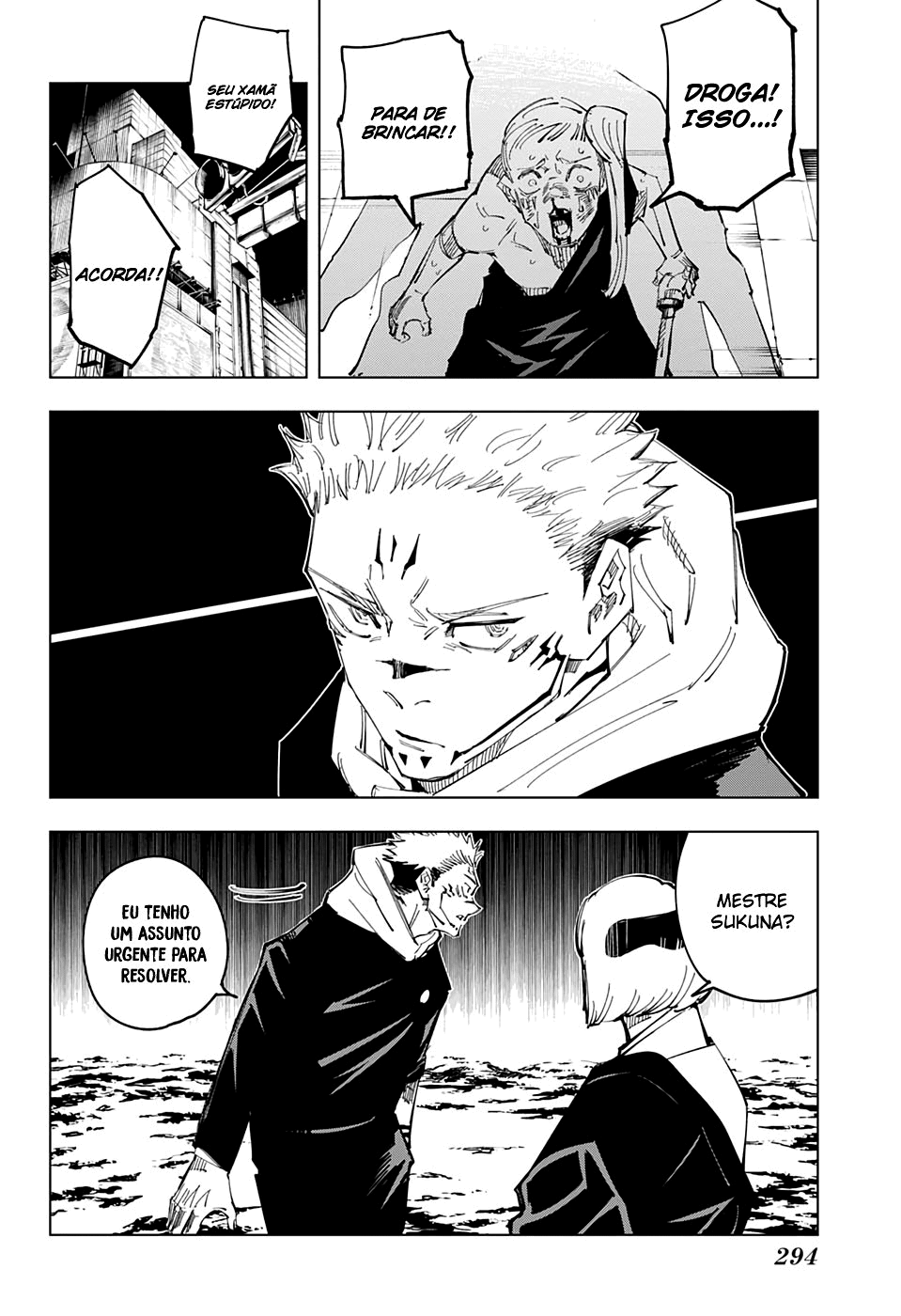 Read Jujutsu Kaisen Pt Br Manga Online