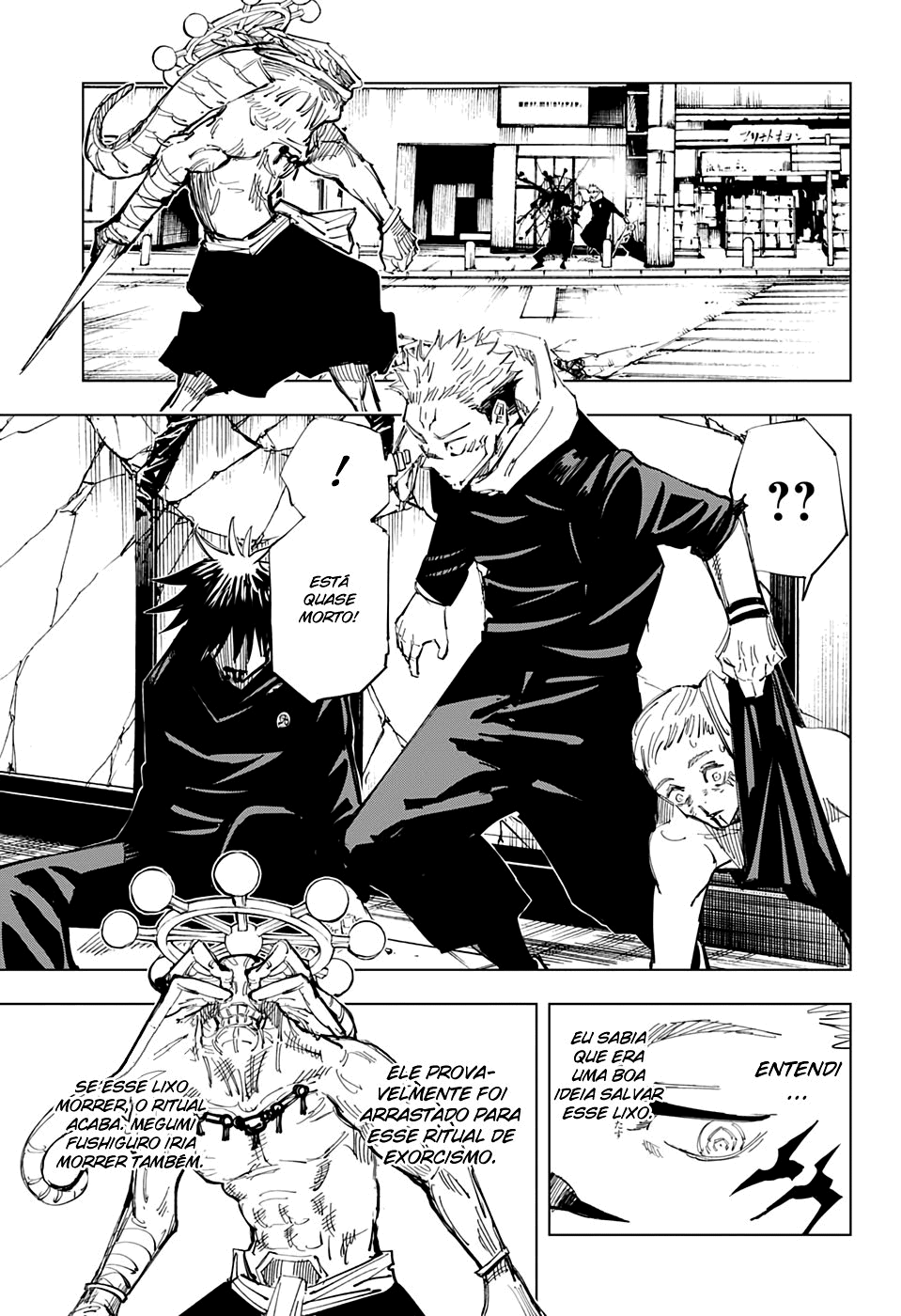 Read Jujutsu Kaisen Pt Br Manga Online