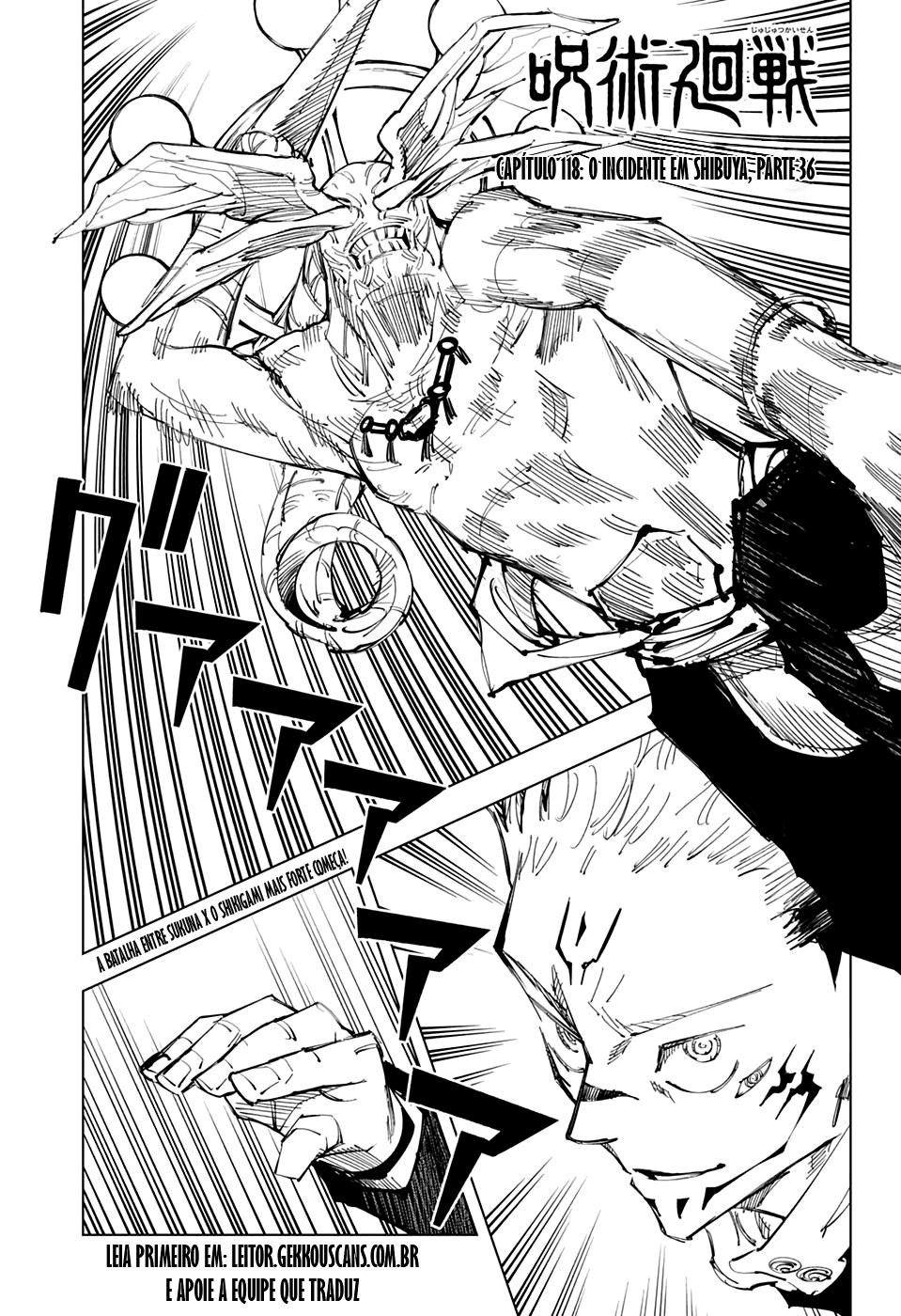 Read Jujutsu Kaisen Pt Br Manga Online