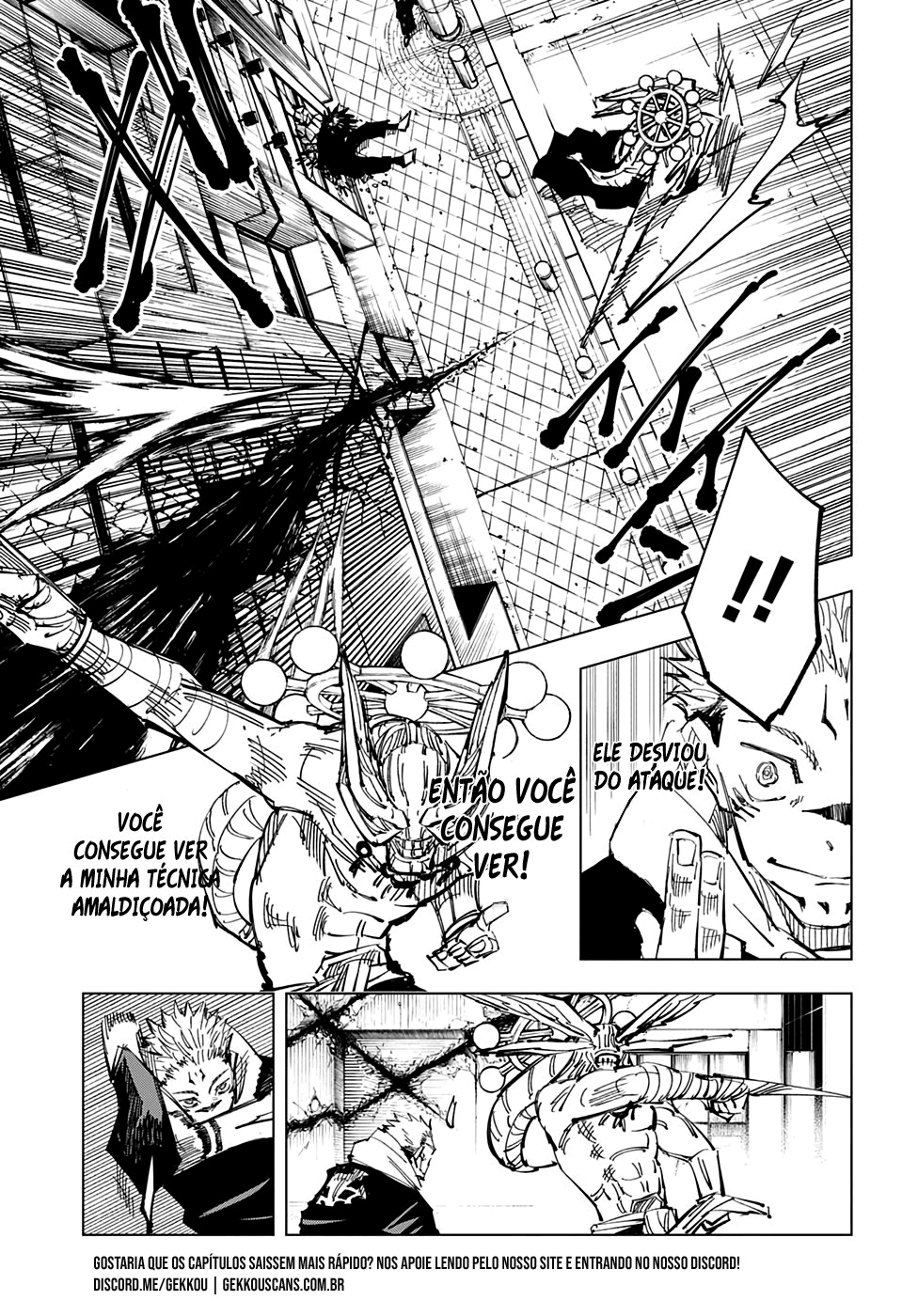 Read Jujutsu Kaisen Pt Br Manga Online
