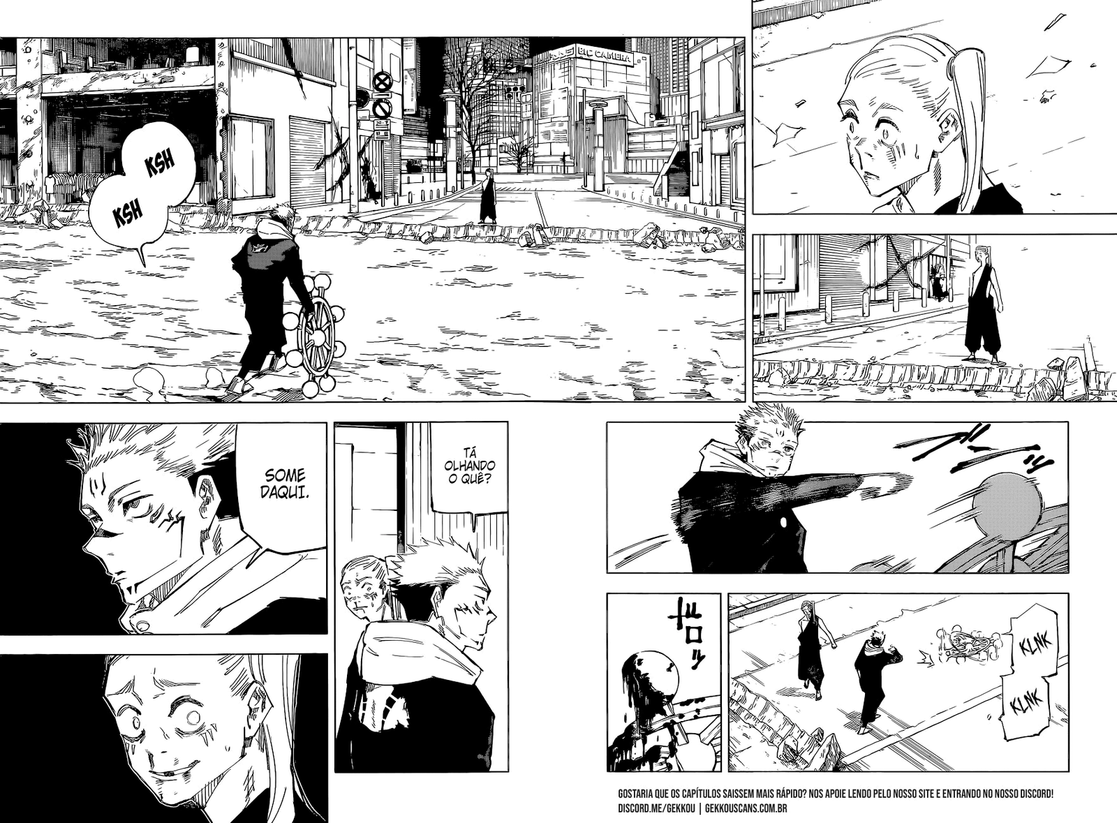 Read Jujutsu Kaisen Pt Br Manga Online