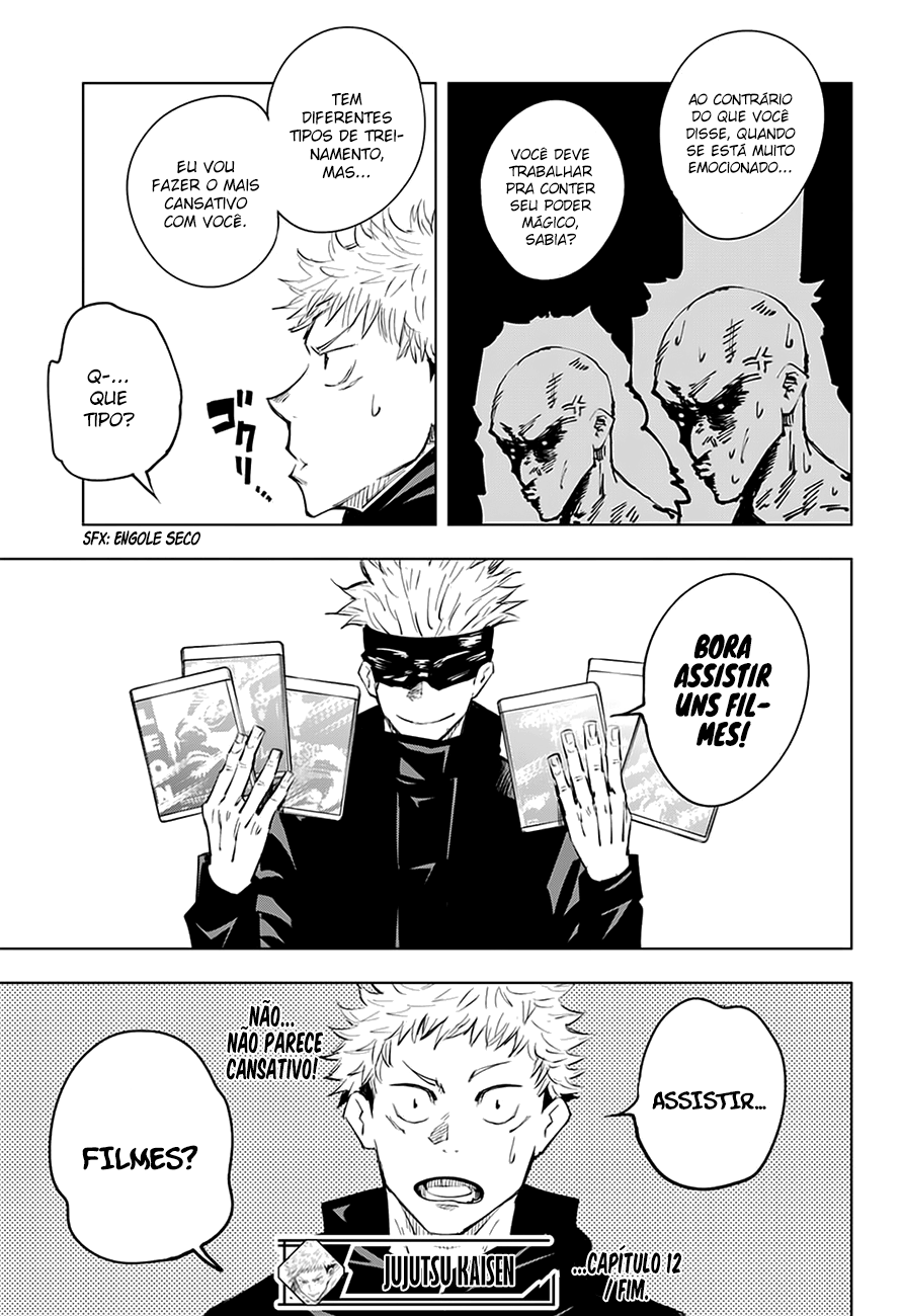 Read Jujutsu Kaisen Pt Br Manga Online
