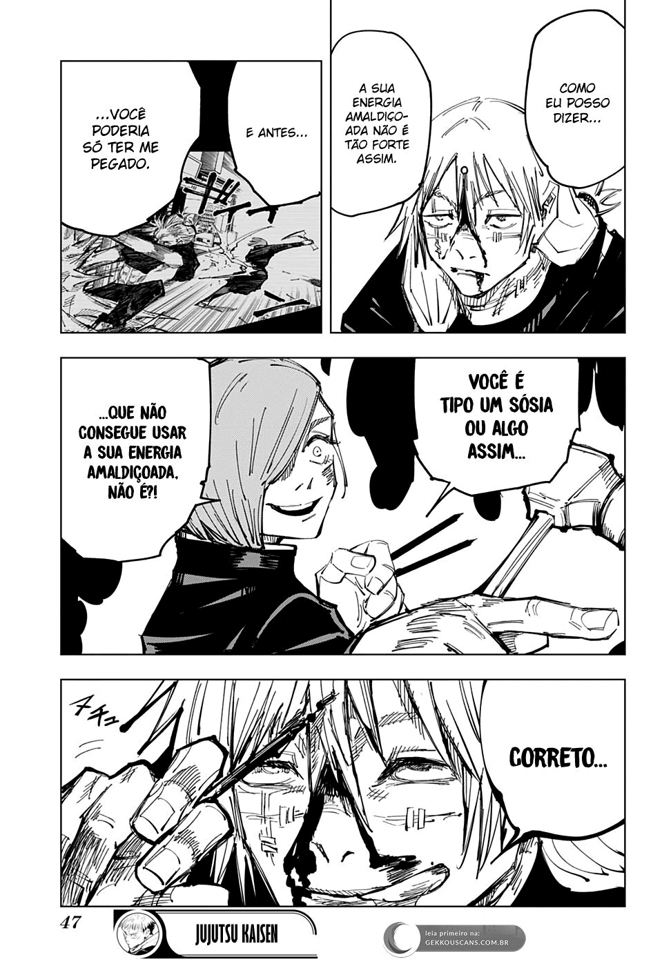 Read Jujutsu Kaisen Pt Br Manga Online