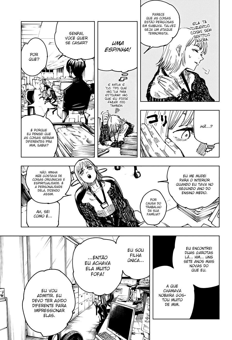 Read Jujutsu Kaisen Pt Br Manga Online