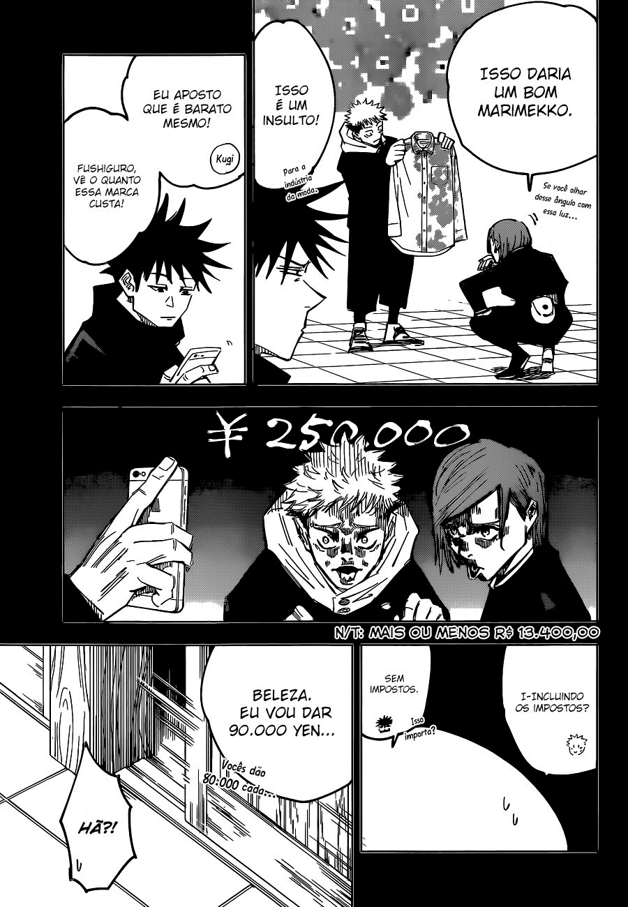 Read Jujutsu Kaisen Pt Br Manga Online