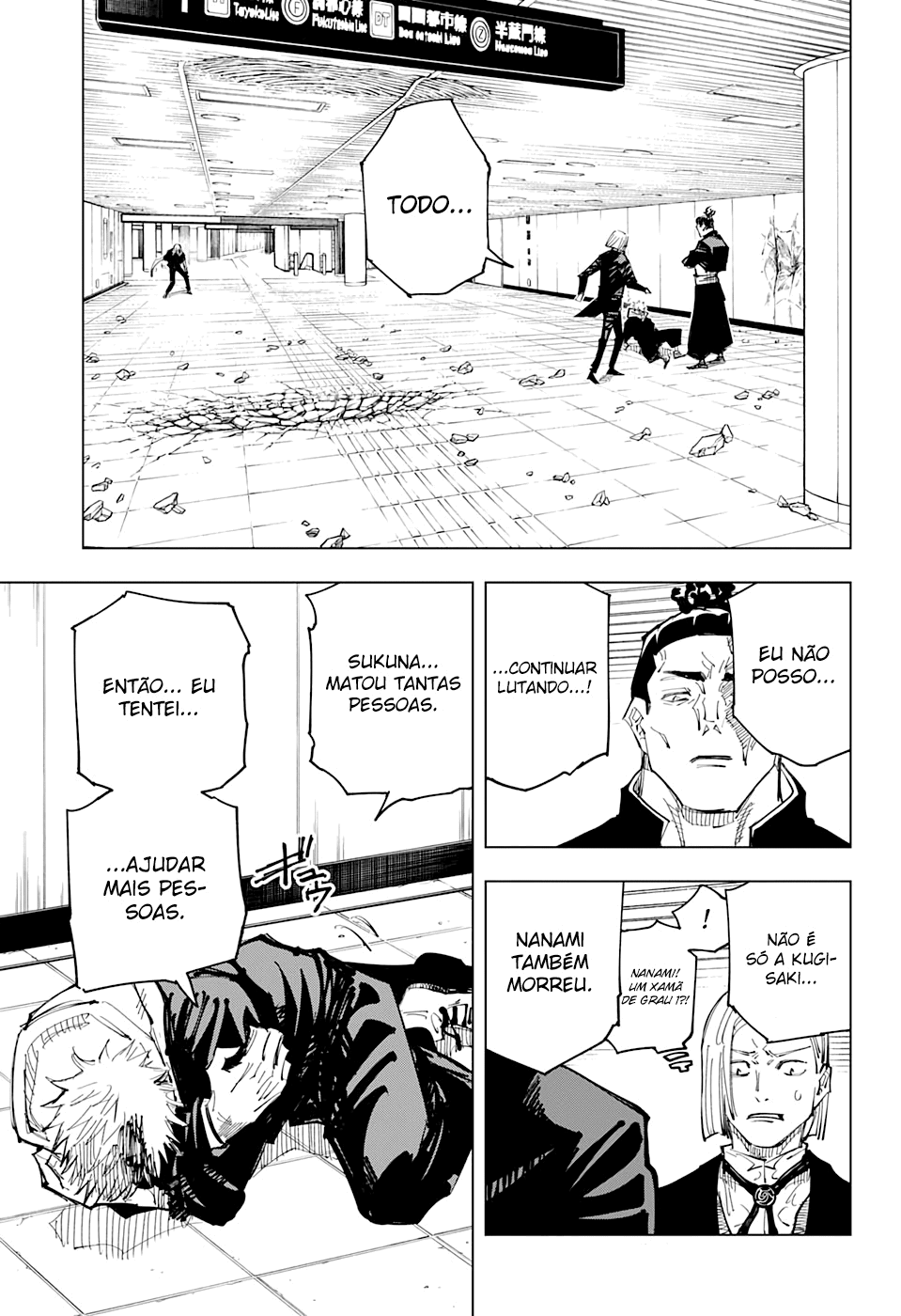 Read Jujutsu Kaisen Pt Br Manga Online