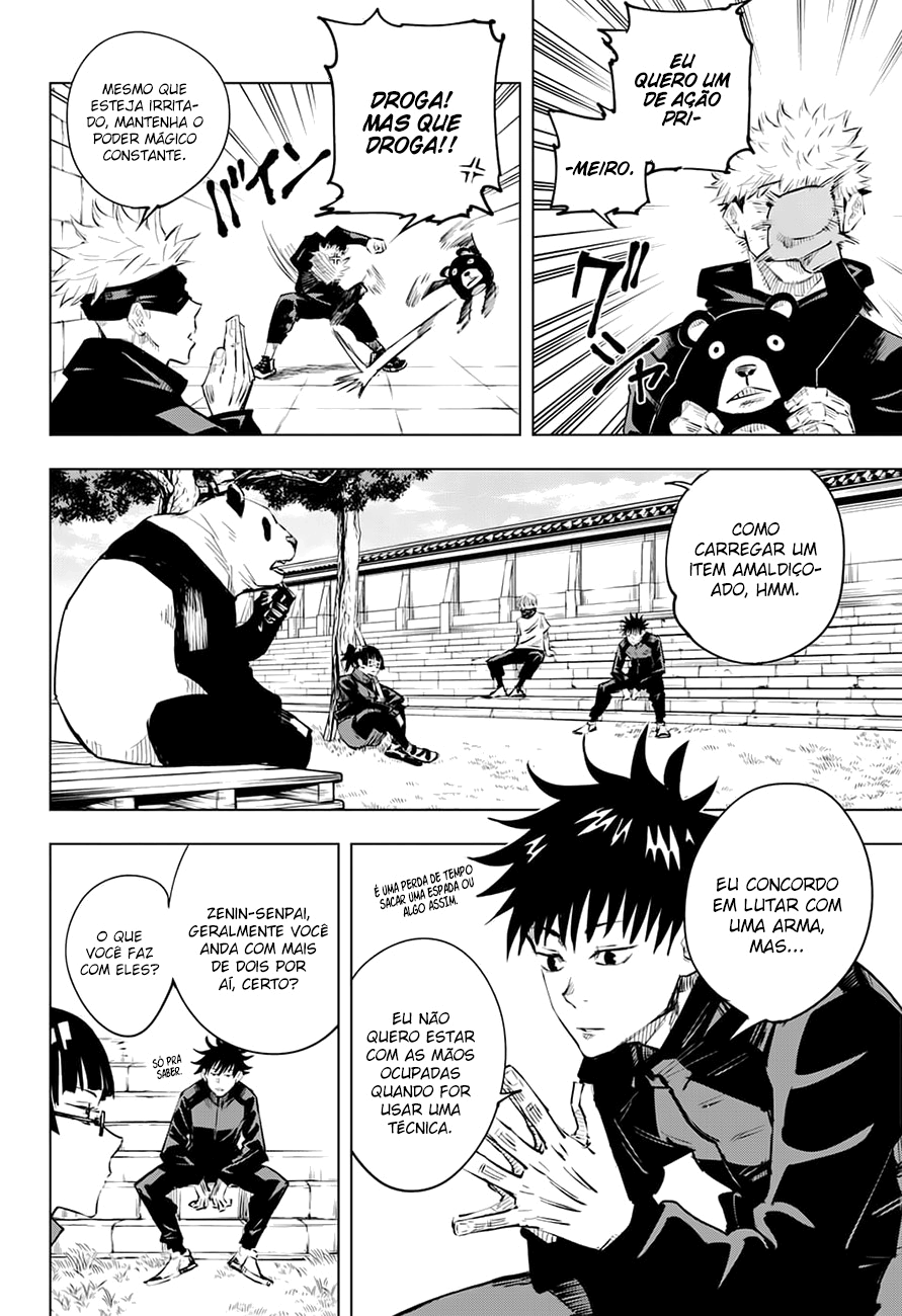 Read Jujutsu Kaisen Pt Br Manga Online