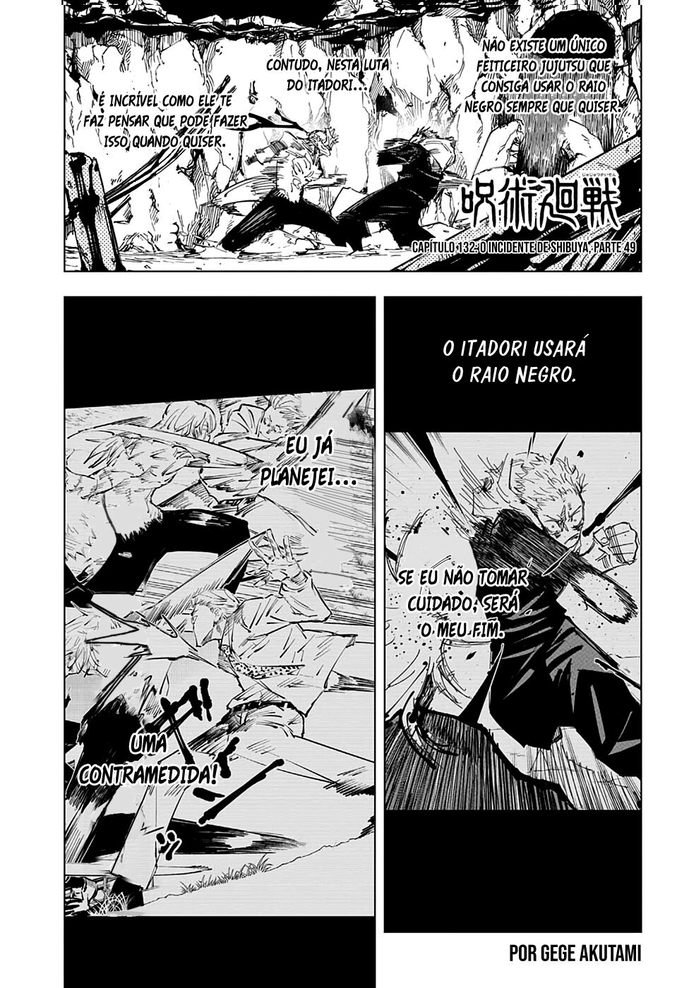 Read Jujutsu Kaisen Pt Br Manga Online