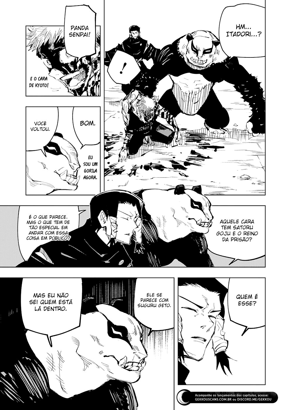 Read Jujutsu Kaisen Pt Br Manga Online