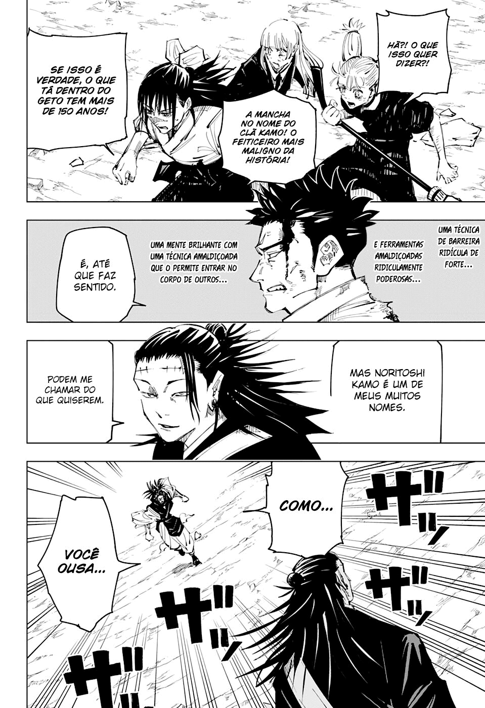 Read Jujutsu Kaisen Pt Br Manga Online
