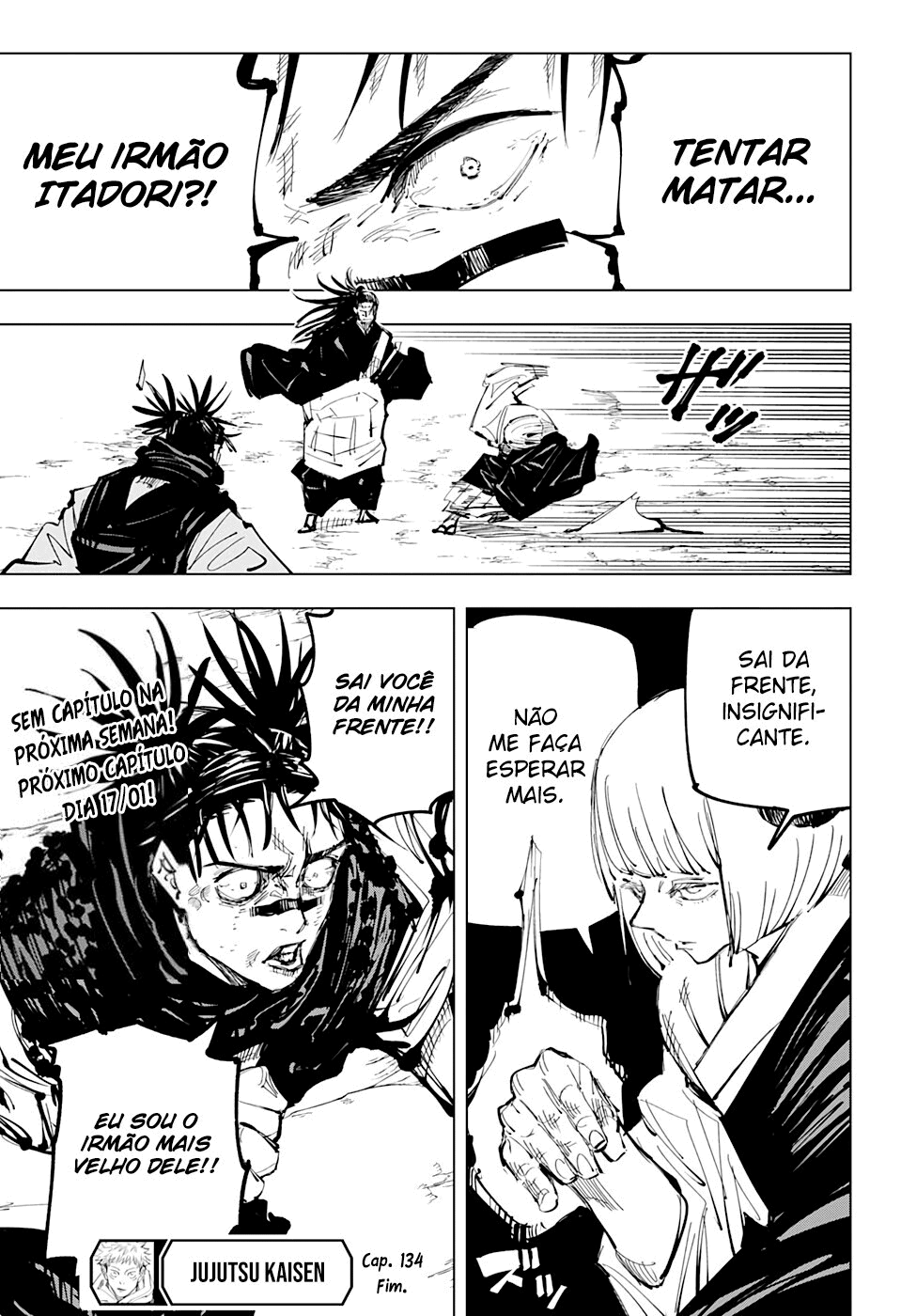 Read Jujutsu Kaisen Pt Br Manga Online