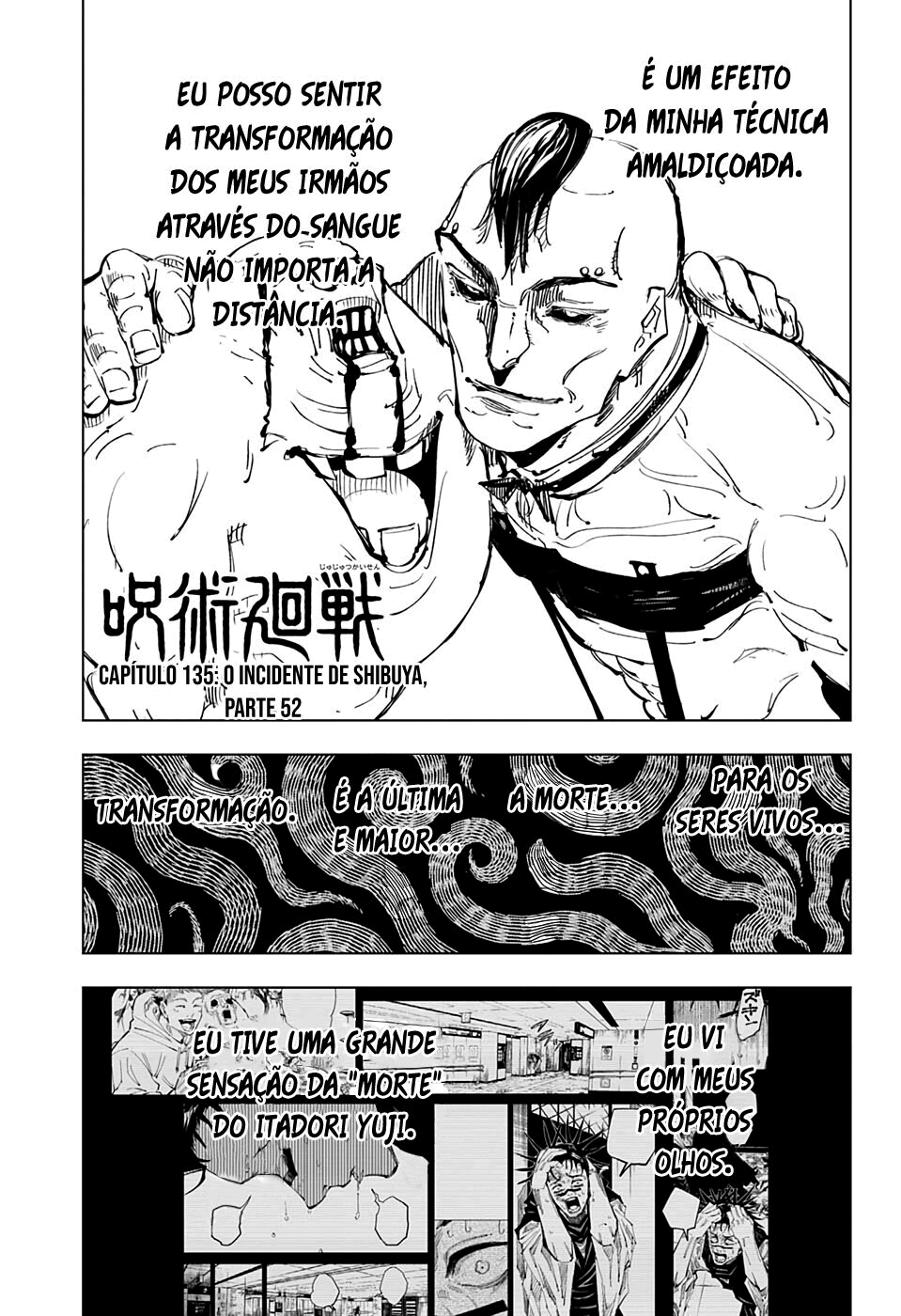 Read Jujutsu Kaisen Pt Br Manga Online