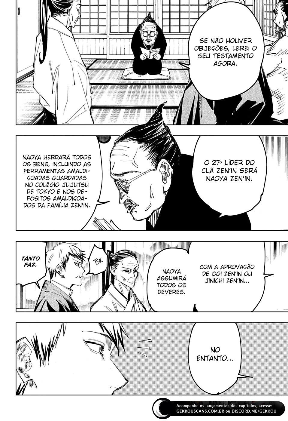Read Jujutsu Kaisen Pt Br Manga Online