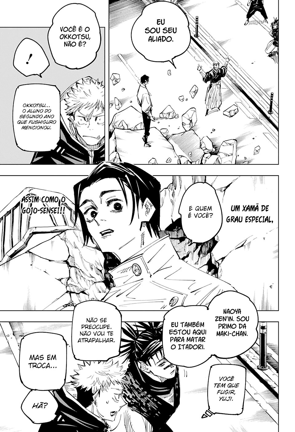 Read Jujutsu Kaisen Pt Br Manga Online