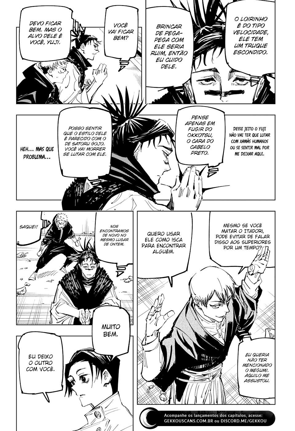 Read Jujutsu Kaisen Pt Br Manga Online