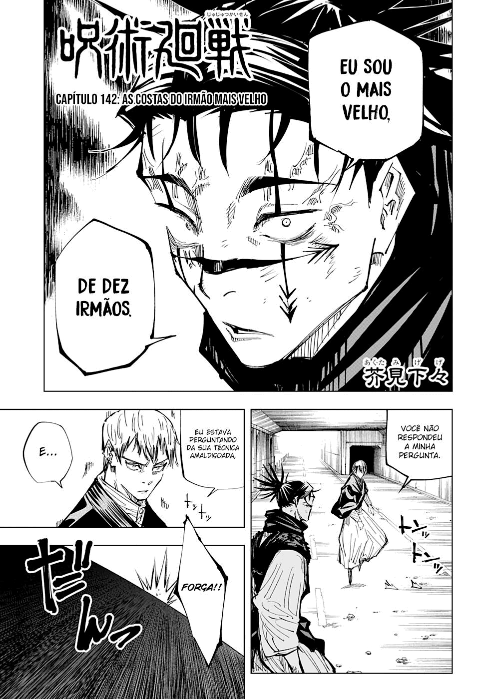 Read Jujutsu Kaisen Pt Br Manga Online