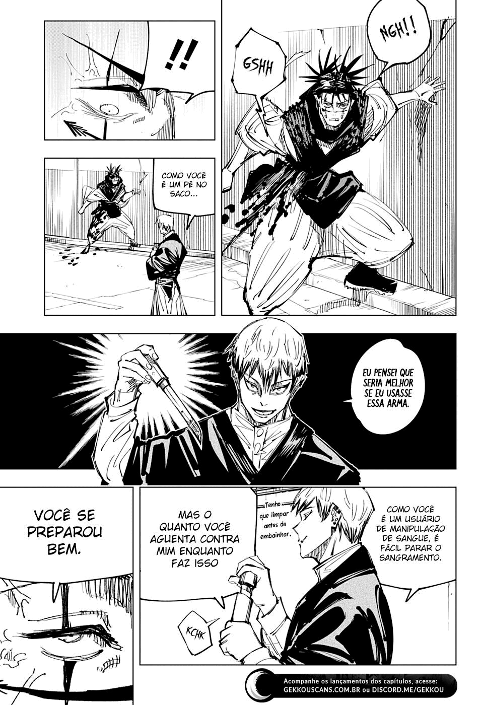 Read Jujutsu Kaisen Pt Br Manga Online