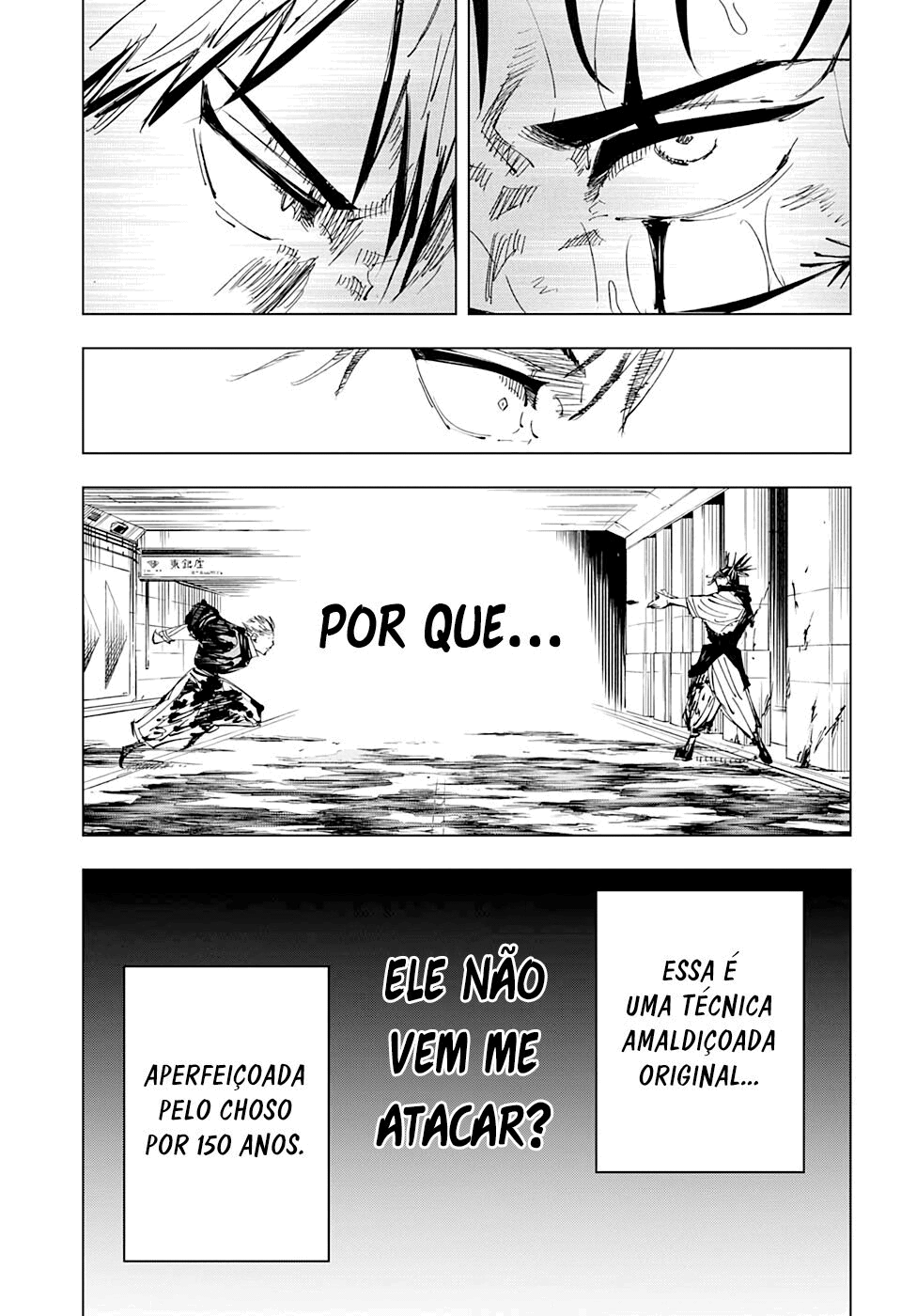Read Jujutsu Kaisen Pt Br Manga Online
