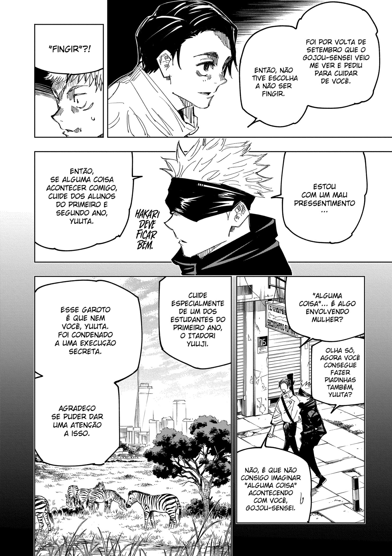 Read Jujutsu Kaisen Pt Br Manga Online