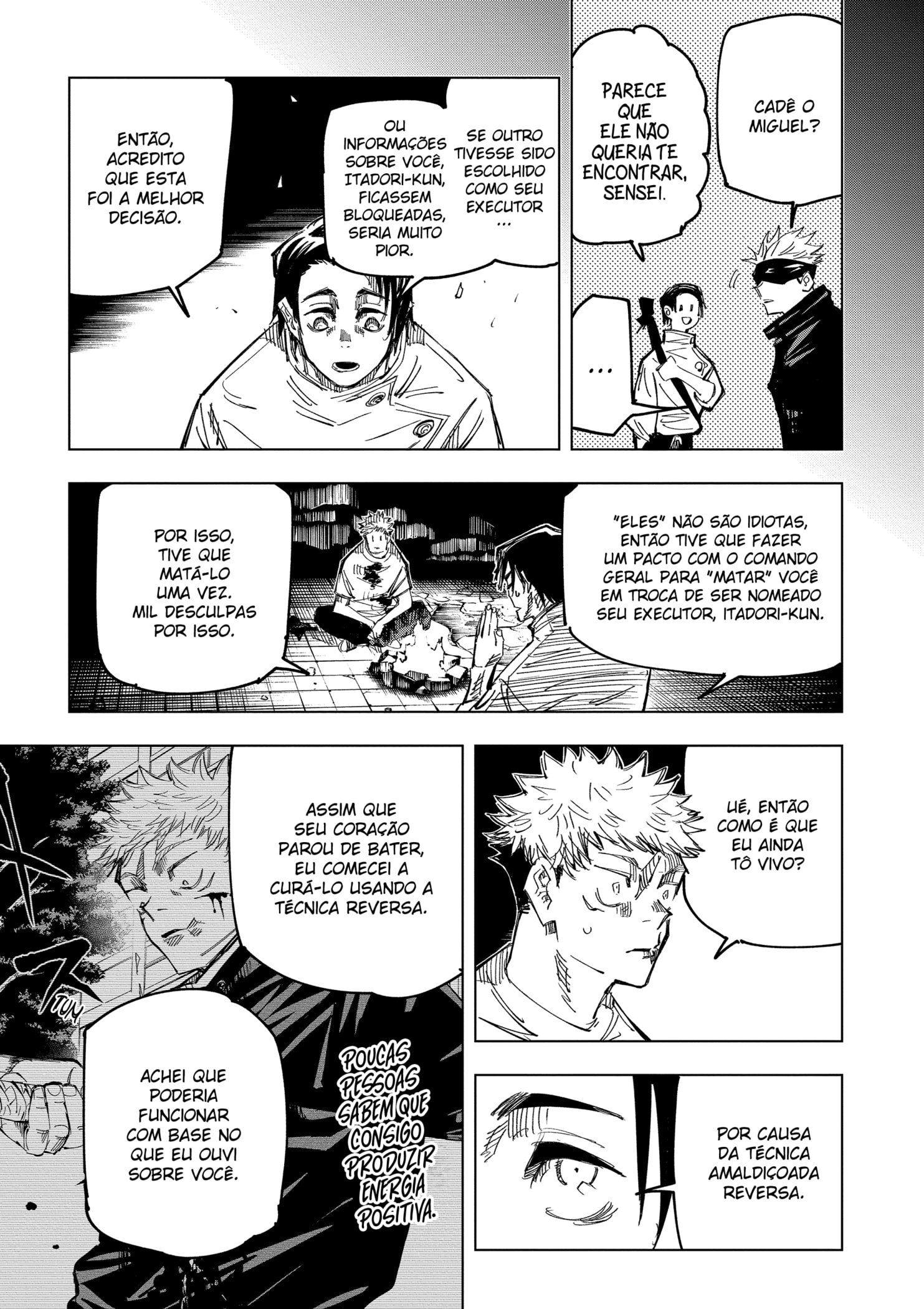 Read Jujutsu Kaisen Pt Br Manga Online