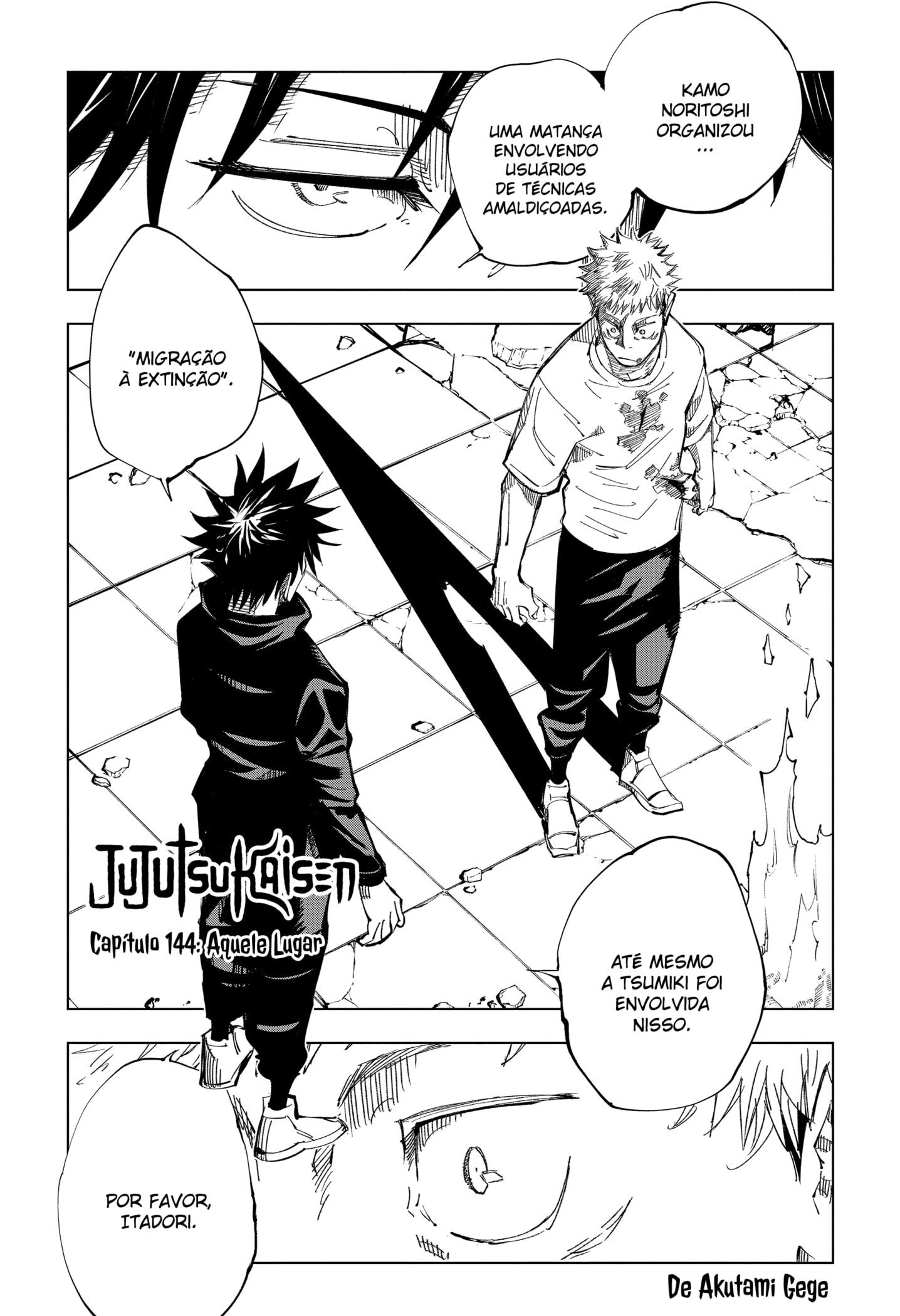 Read Jujutsu Kaisen Pt Br Manga Online