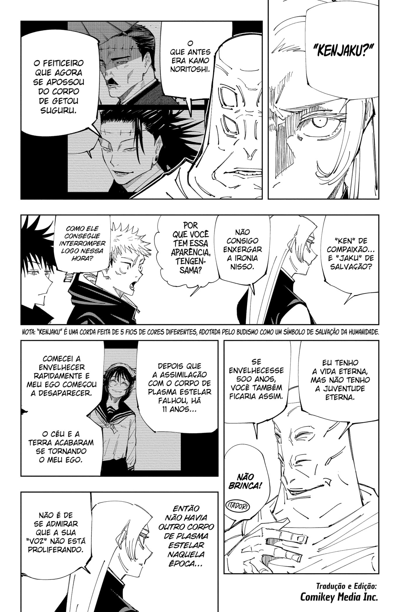 Read Jujutsu Kaisen Pt Br Manga Online