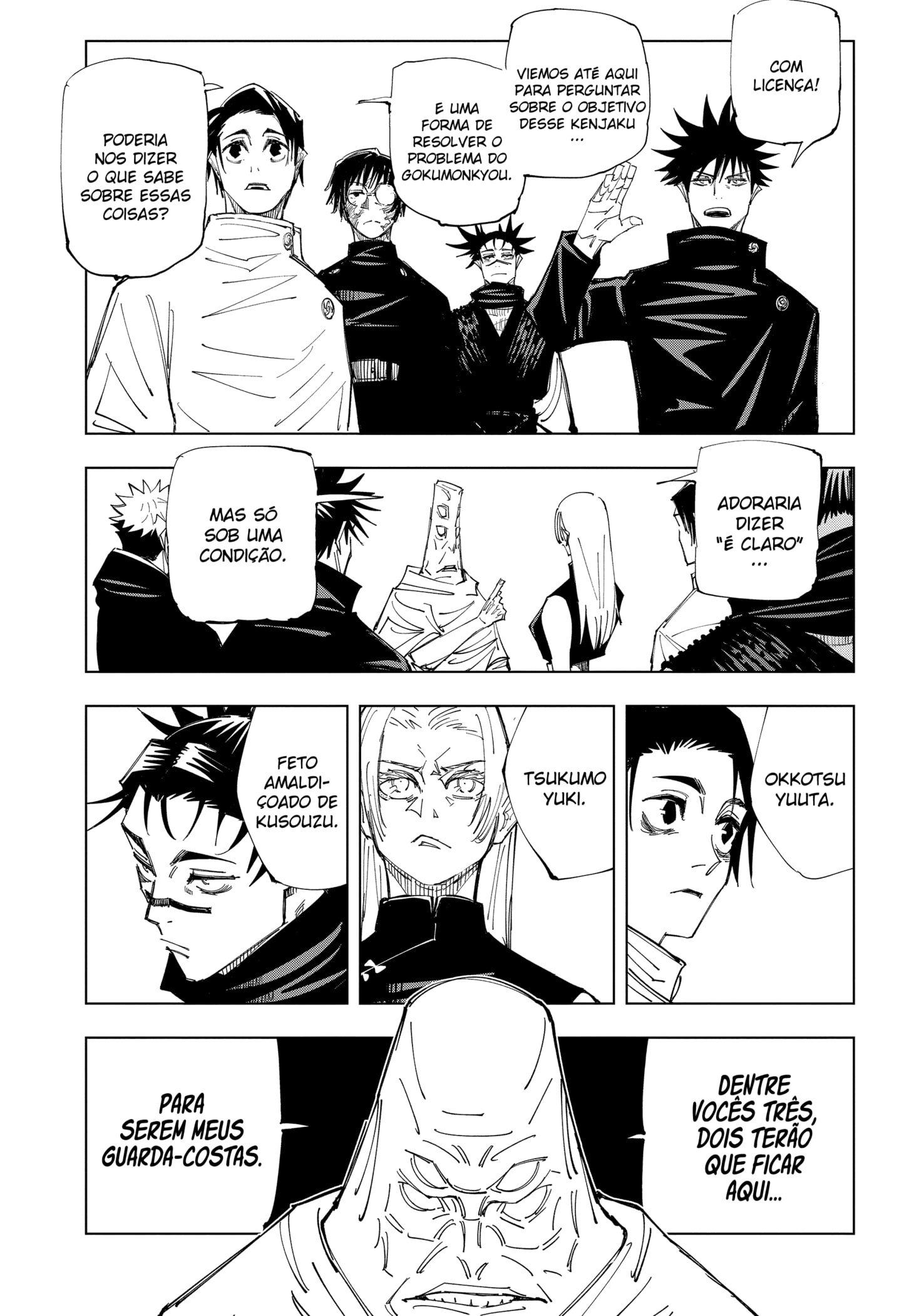 Read Jujutsu Kaisen Pt Br Manga Online