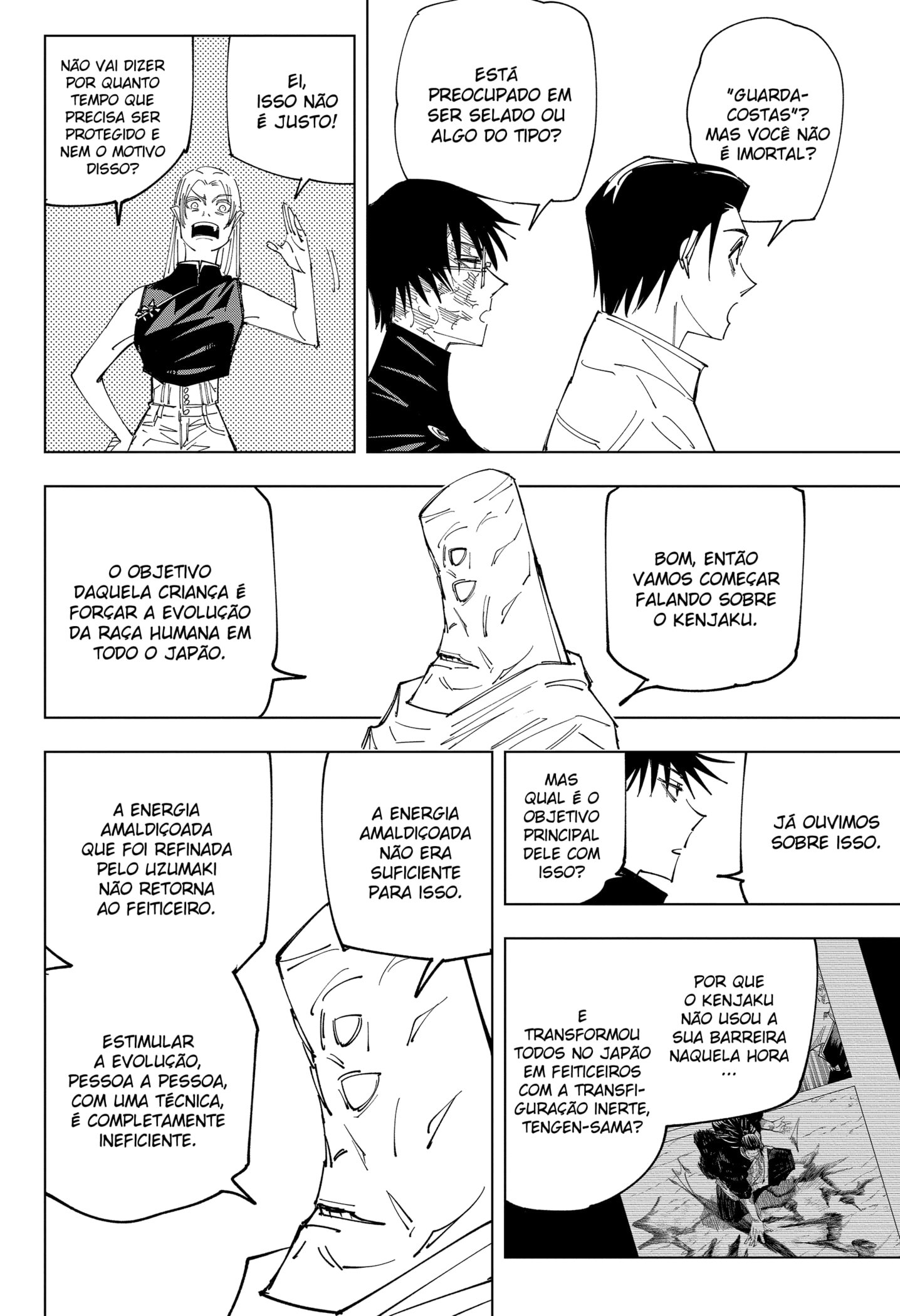 Read Jujutsu Kaisen Pt Br Manga Online