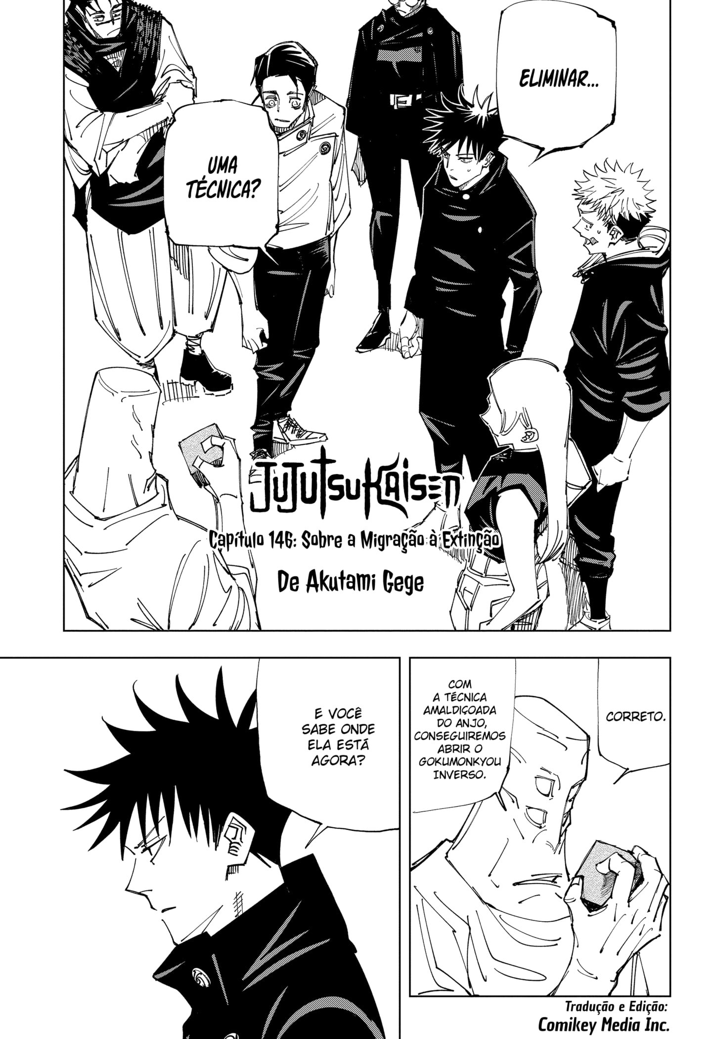 Read Jujutsu Kaisen Pt Br Manga Online