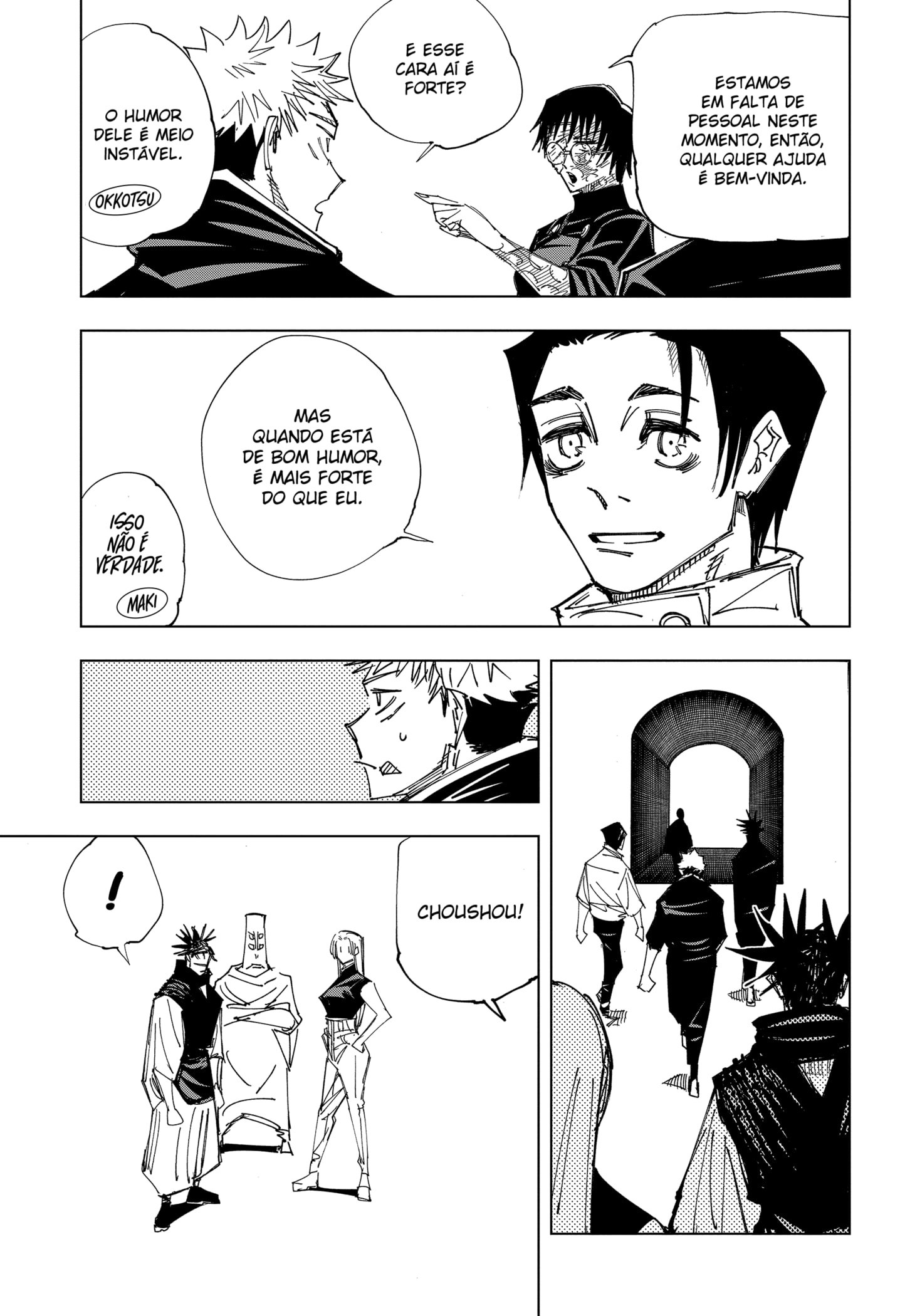 Read Jujutsu Kaisen Pt Br Manga Online