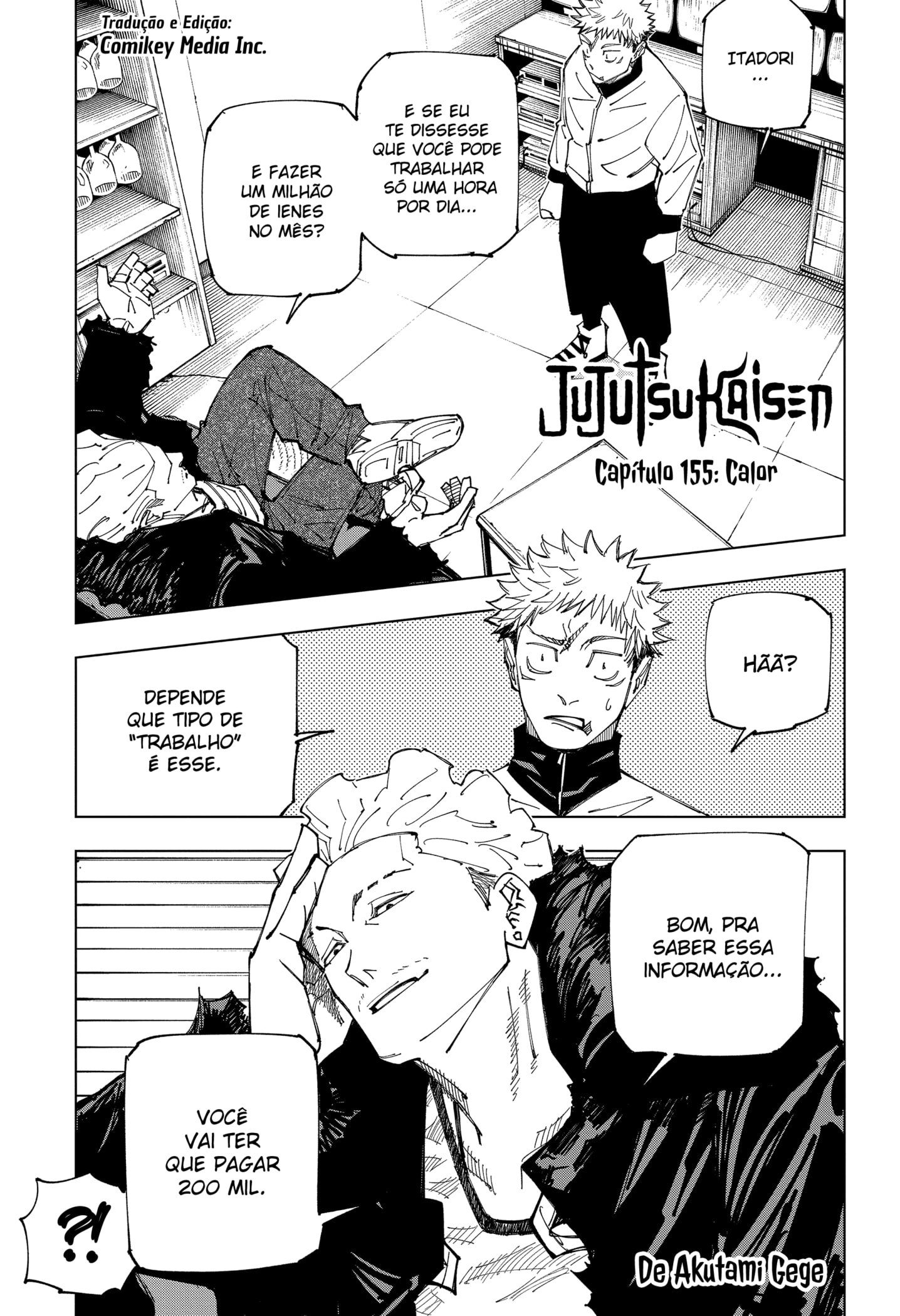 Read Jujutsu Kaisen Pt Br Manga Online