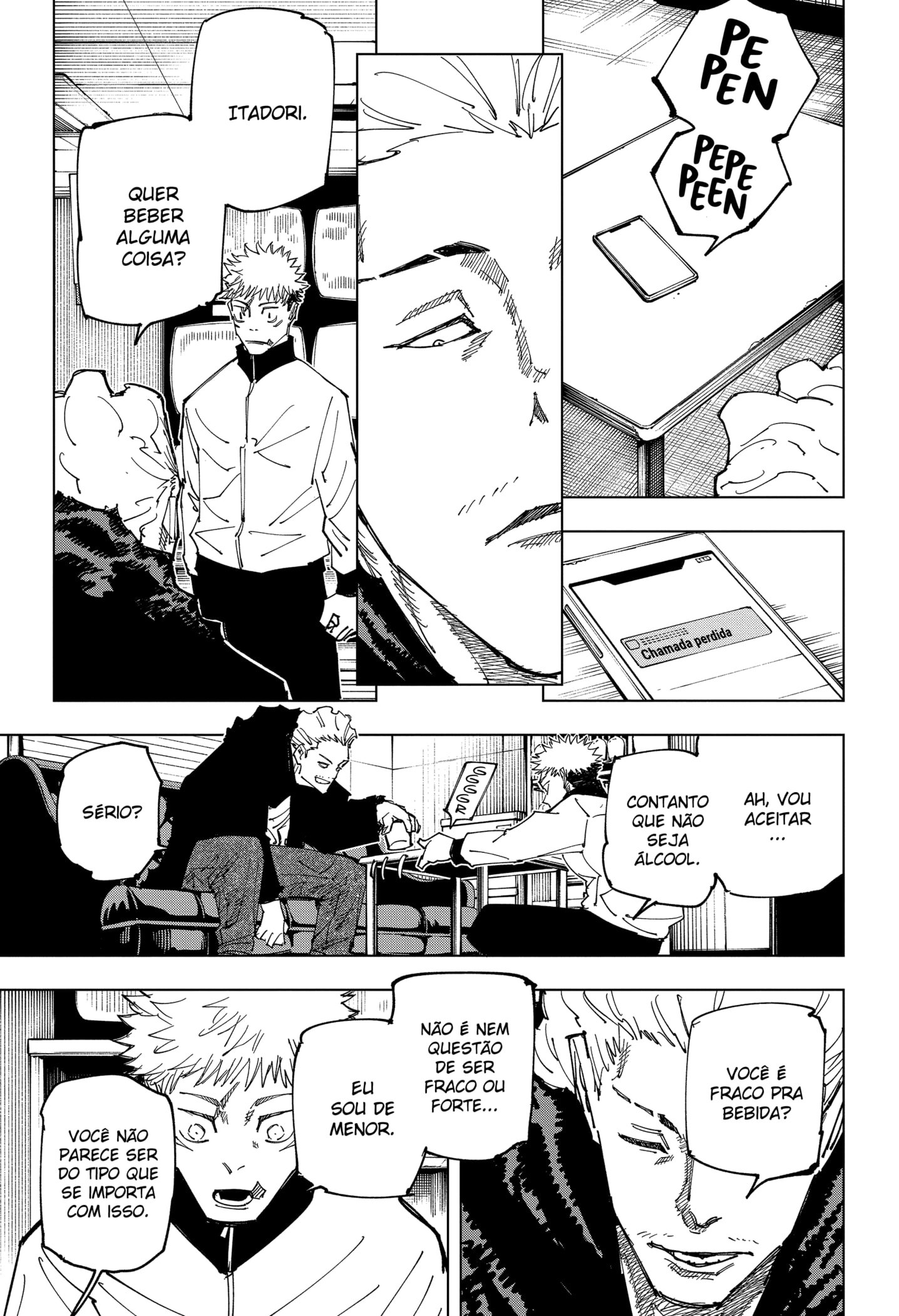 Read Jujutsu Kaisen Pt Br Manga Online