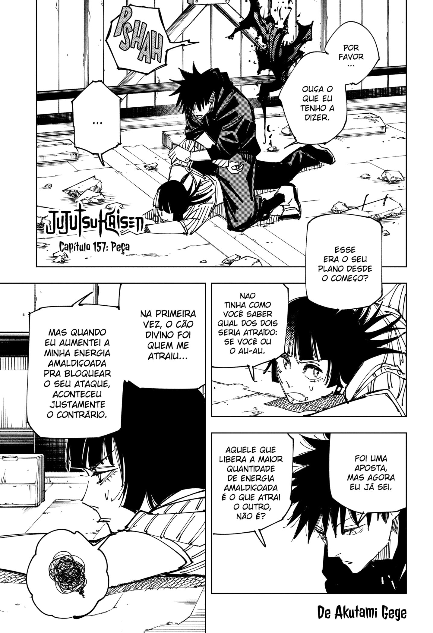Read Jujutsu Kaisen Pt Br Manga Online
