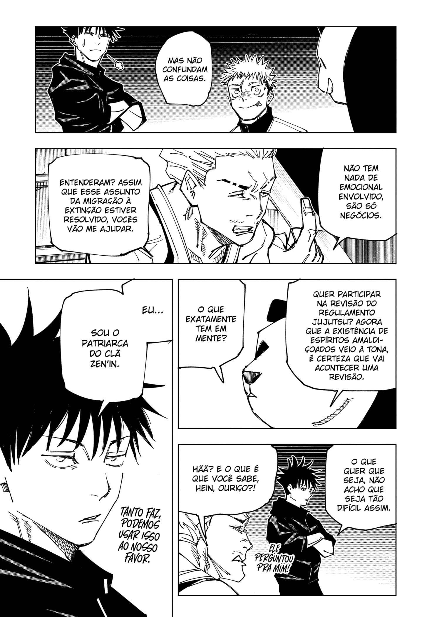 Read Jujutsu Kaisen Pt Br Manga Online