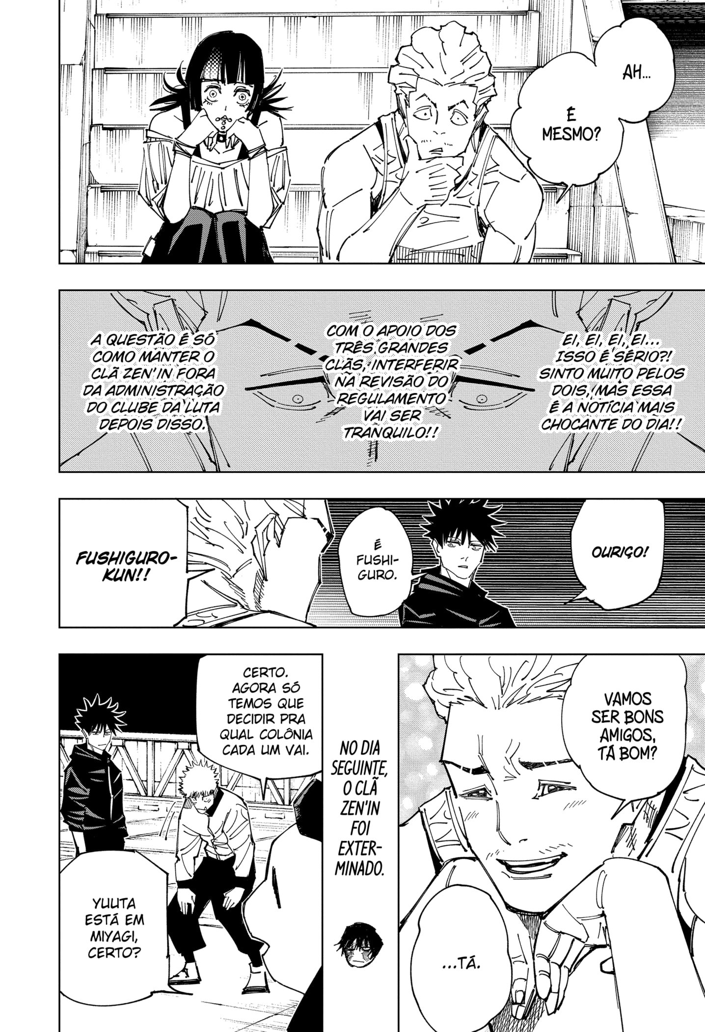 Read Jujutsu Kaisen Pt Br Manga Online