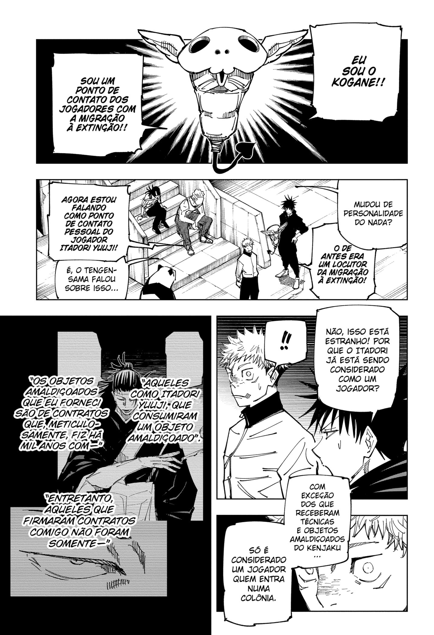 Read Jujutsu Kaisen Pt Br Manga Online
