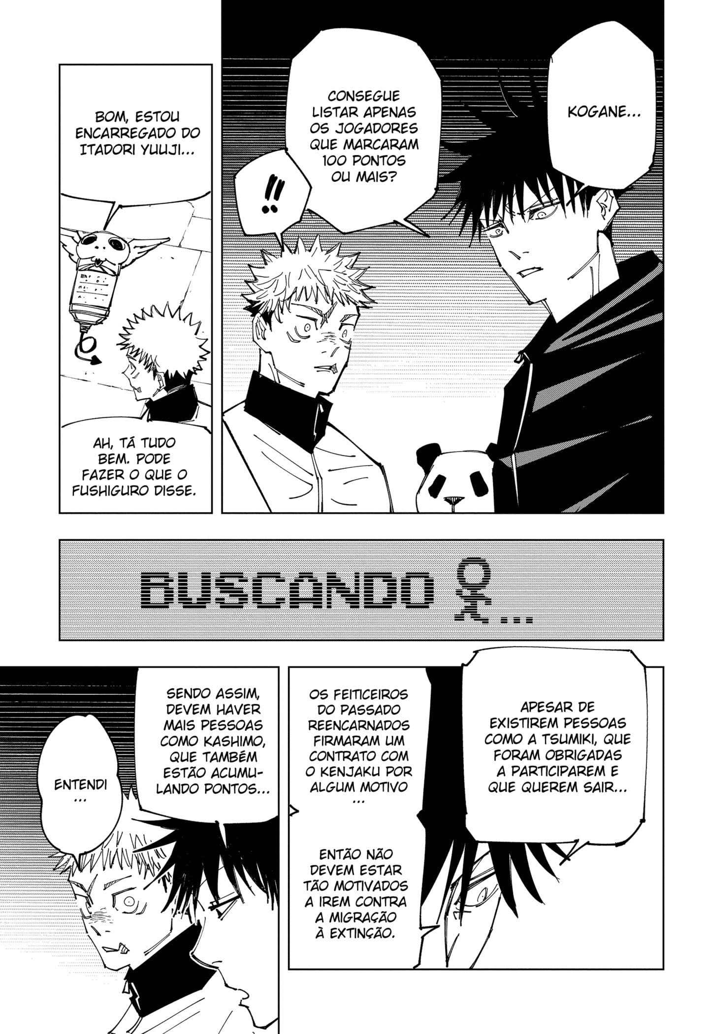 Read Jujutsu Kaisen Pt Br Manga Online