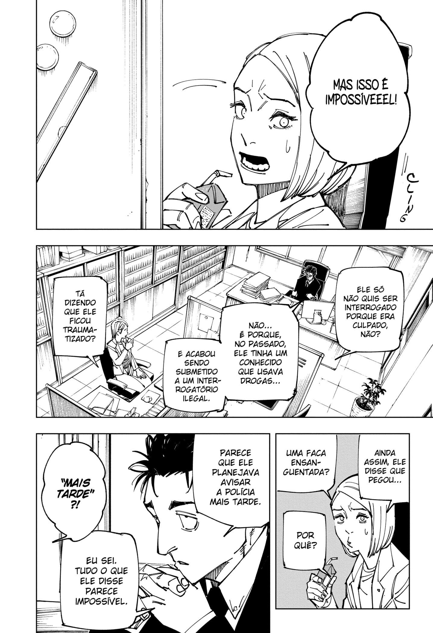 Read Jujutsu Kaisen Pt Br Manga Online