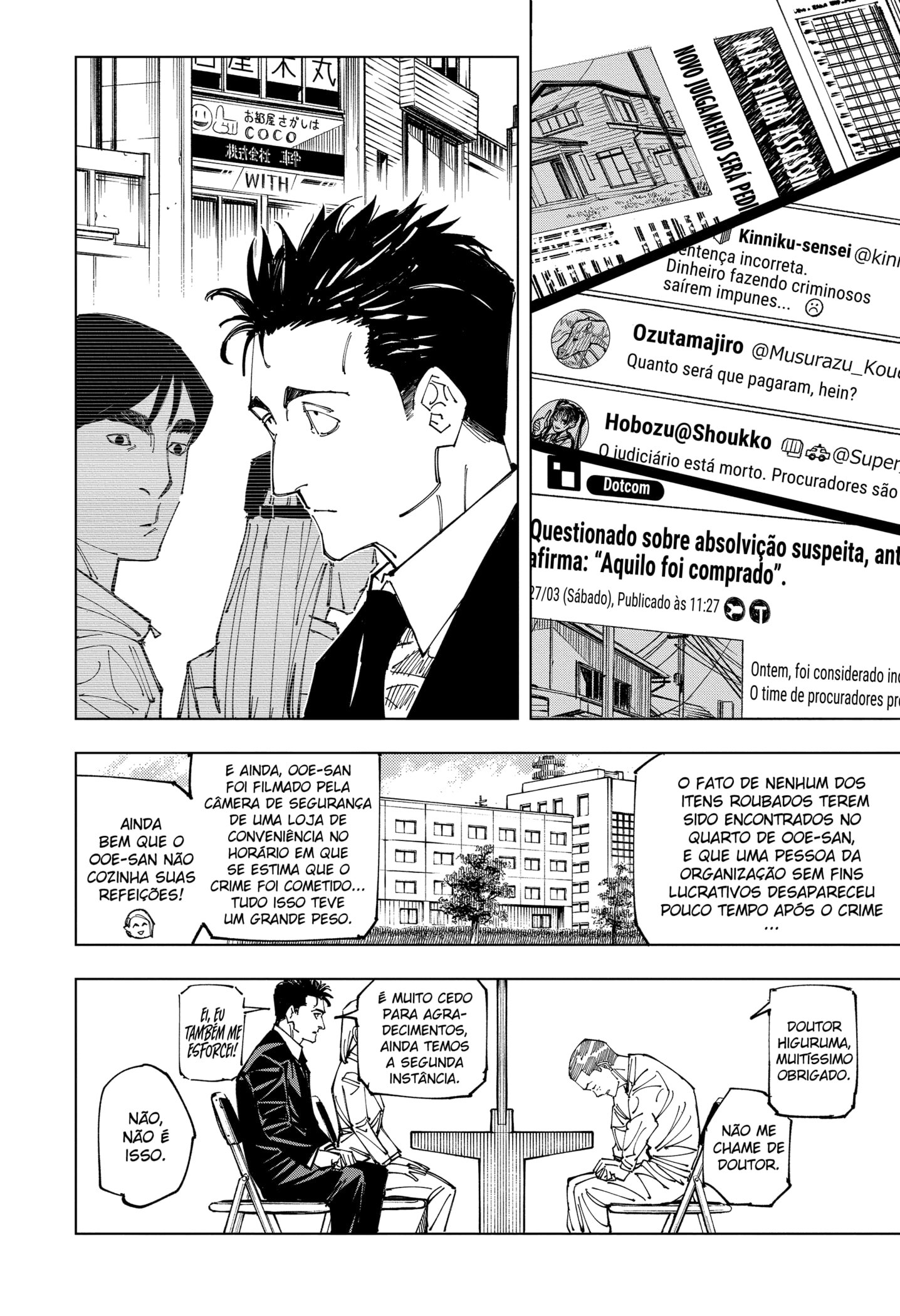 Read Jujutsu Kaisen Pt Br Manga Online